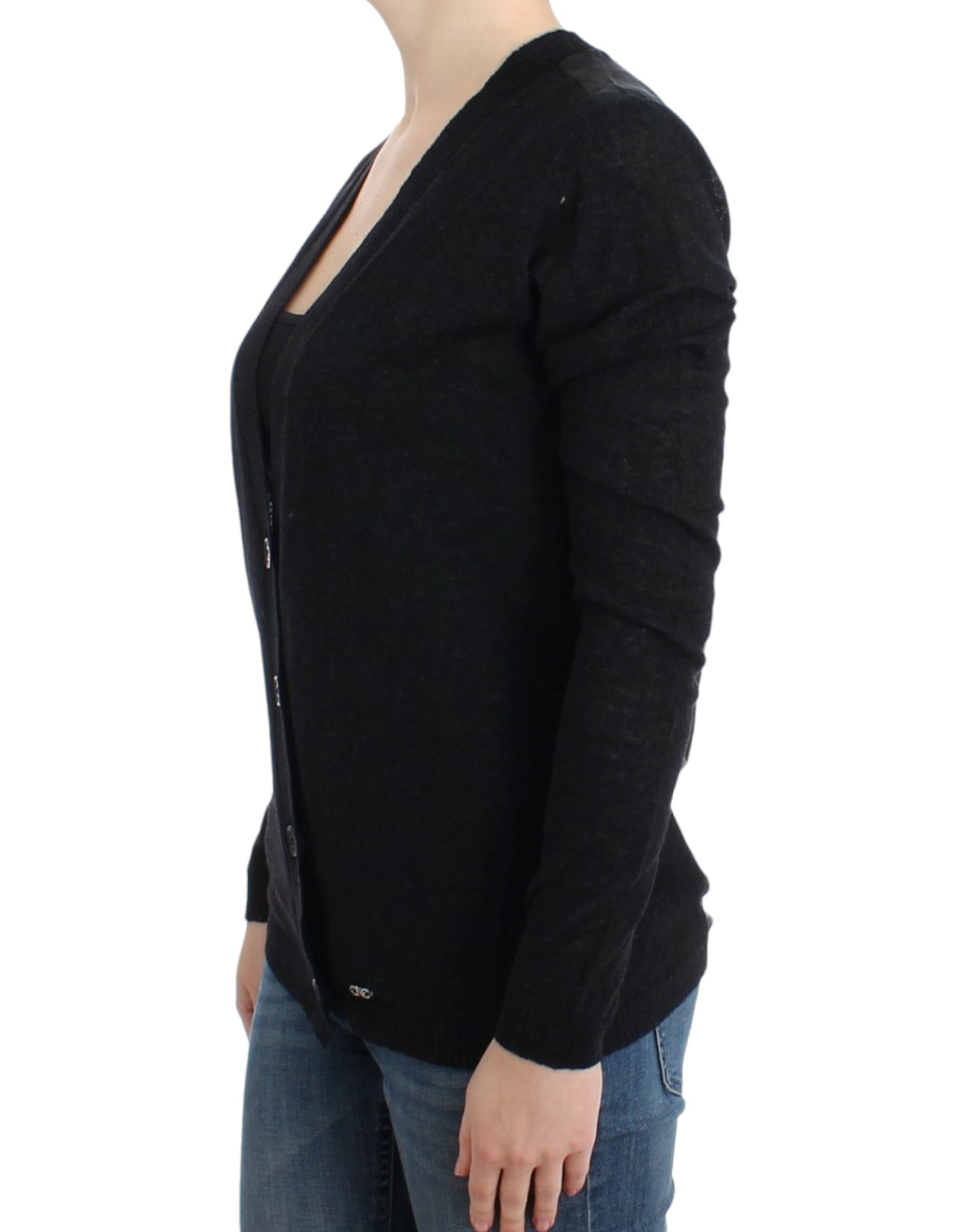 Elegant Deep V-neck Lightweight Cardigan hover