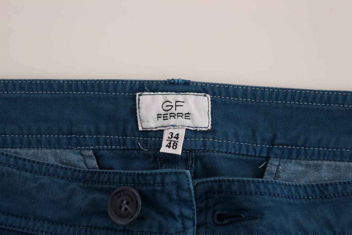Elegant Straight Fit Cotton Chinos