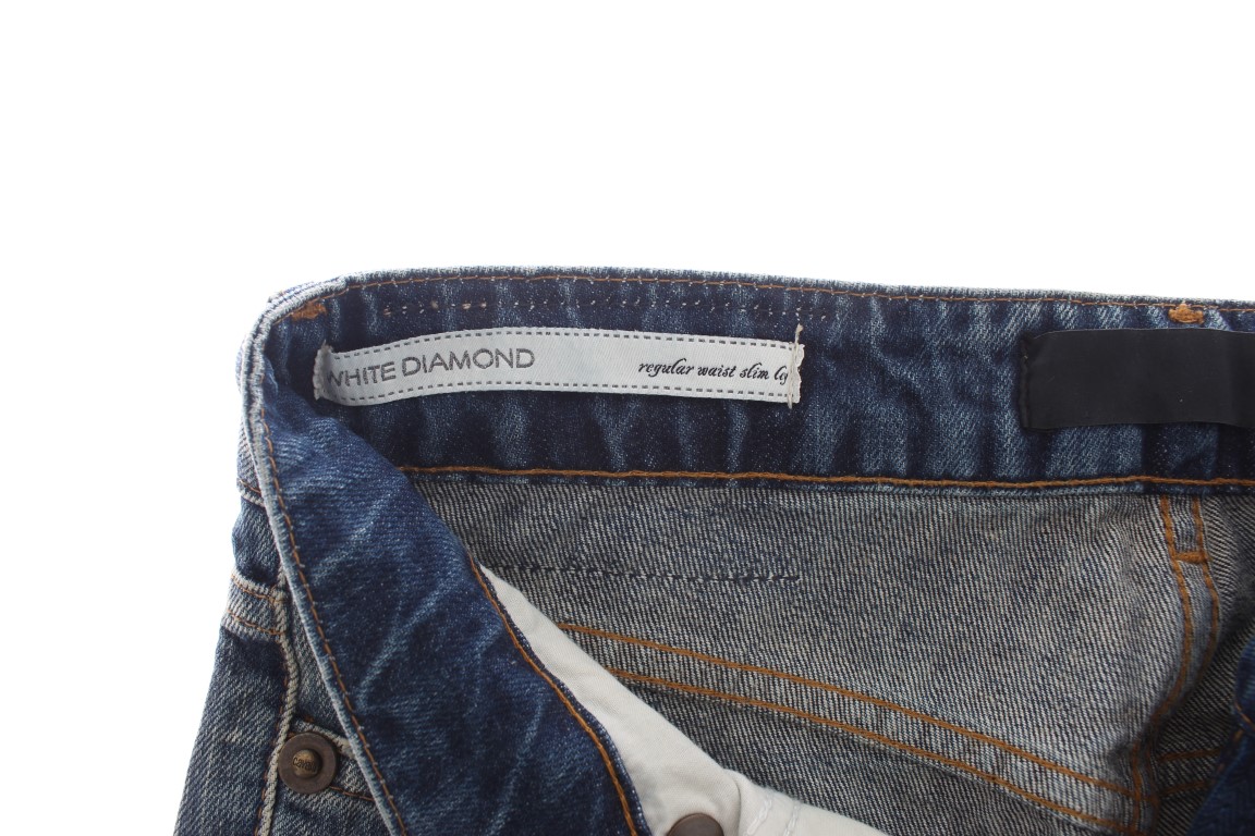 Elegant Flare Fit Blue Denim Jeans