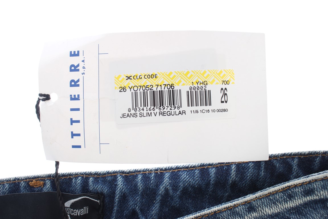 Elegant Flare Fit Blue Denim Jeans