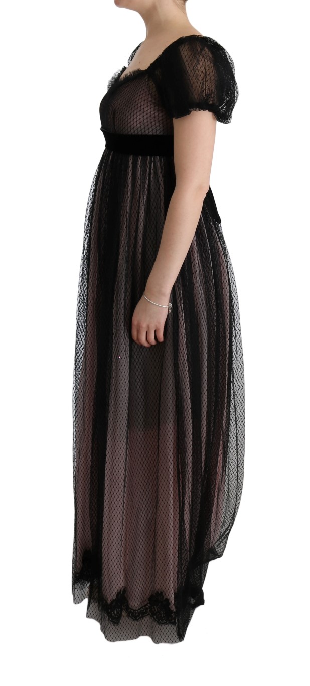 Elegant Full Length Shift Dress hover