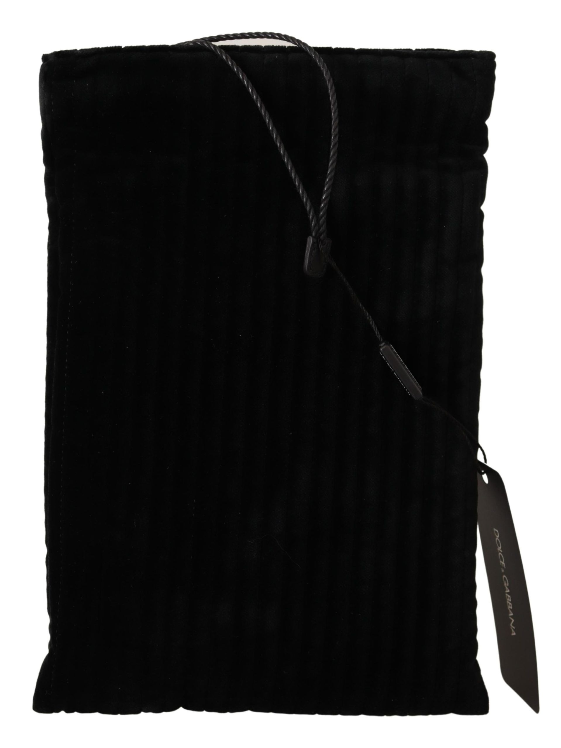 Elegant Velvet Quilted Glasses Holder Bag hover