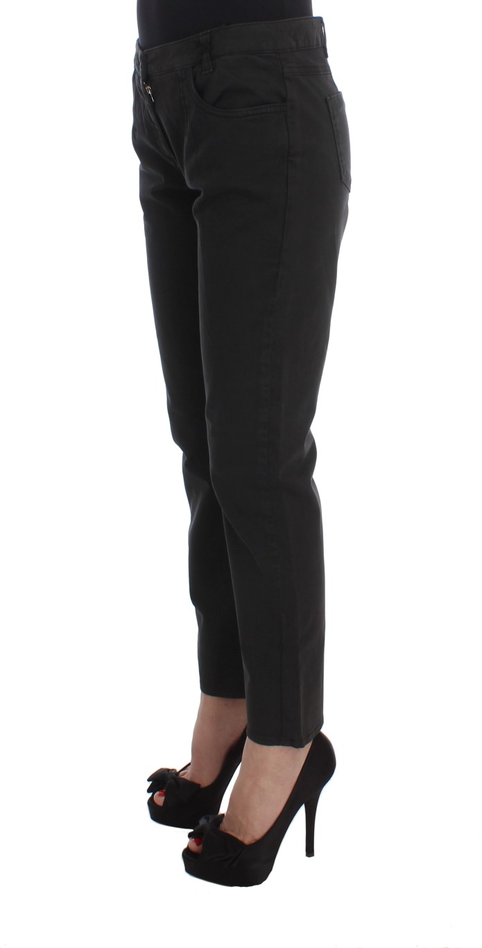 Chic Black Regular Fit Denim Jeans hover