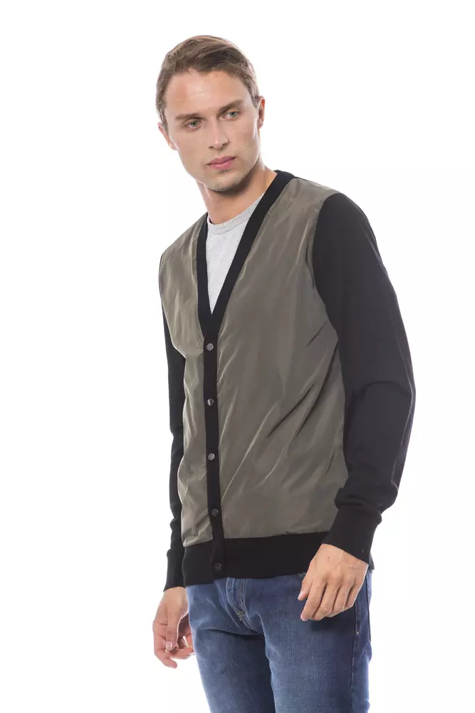 Multicolor Wool Men Cardigan hover