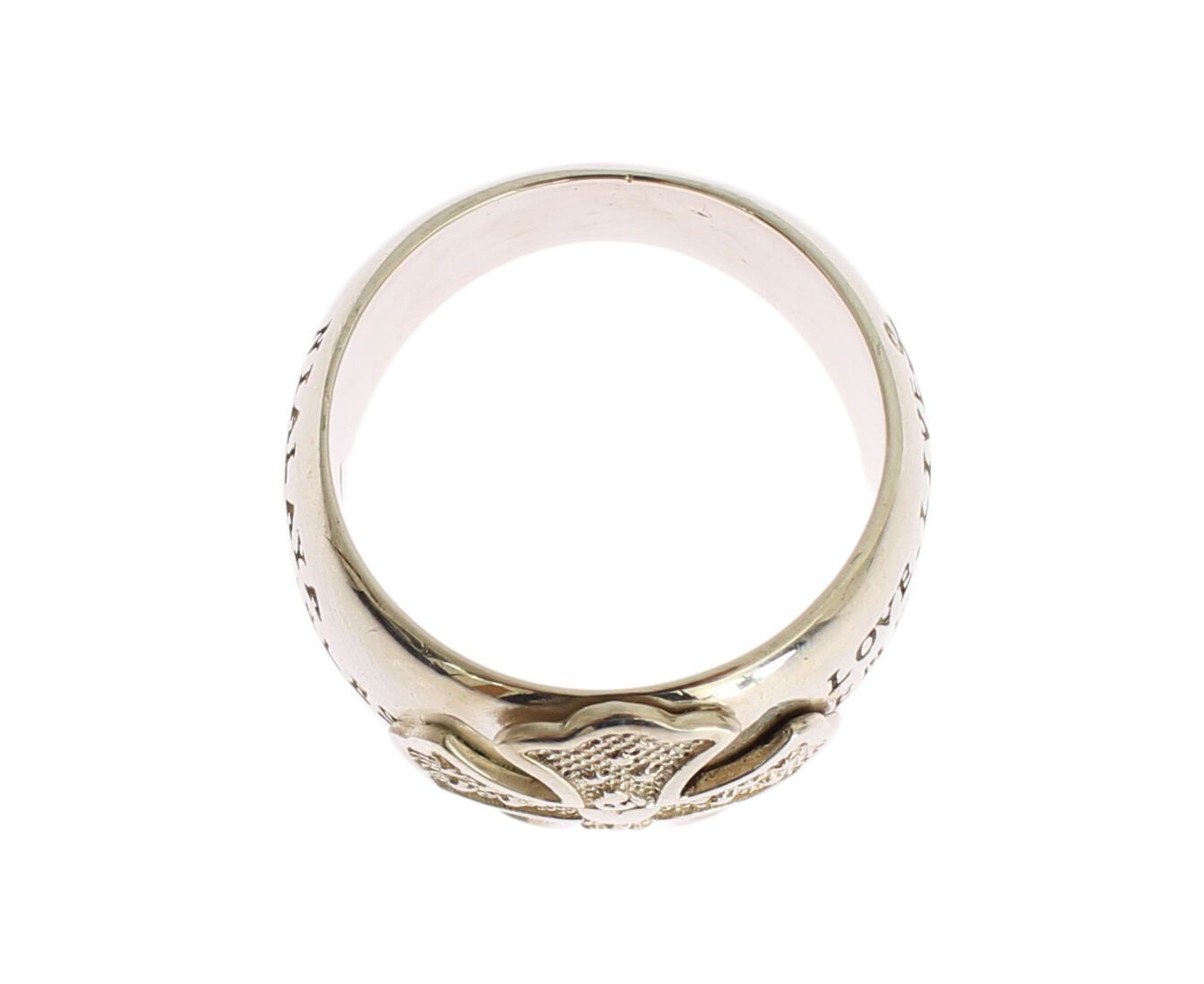 Elegant Sterling Silver Statement Ring hover