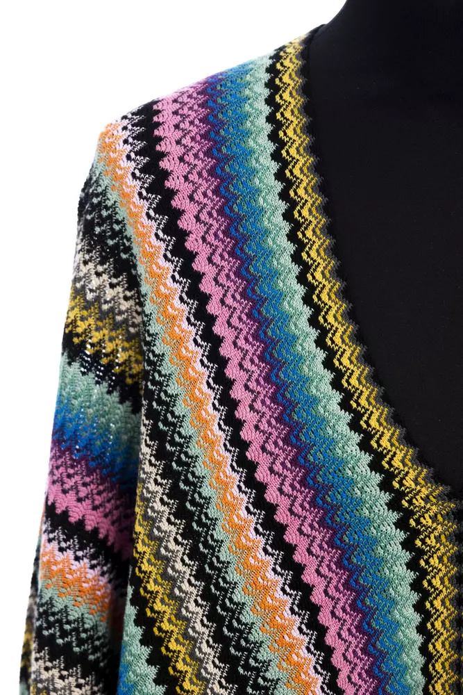 Multicolor Wool Women Poncho hover