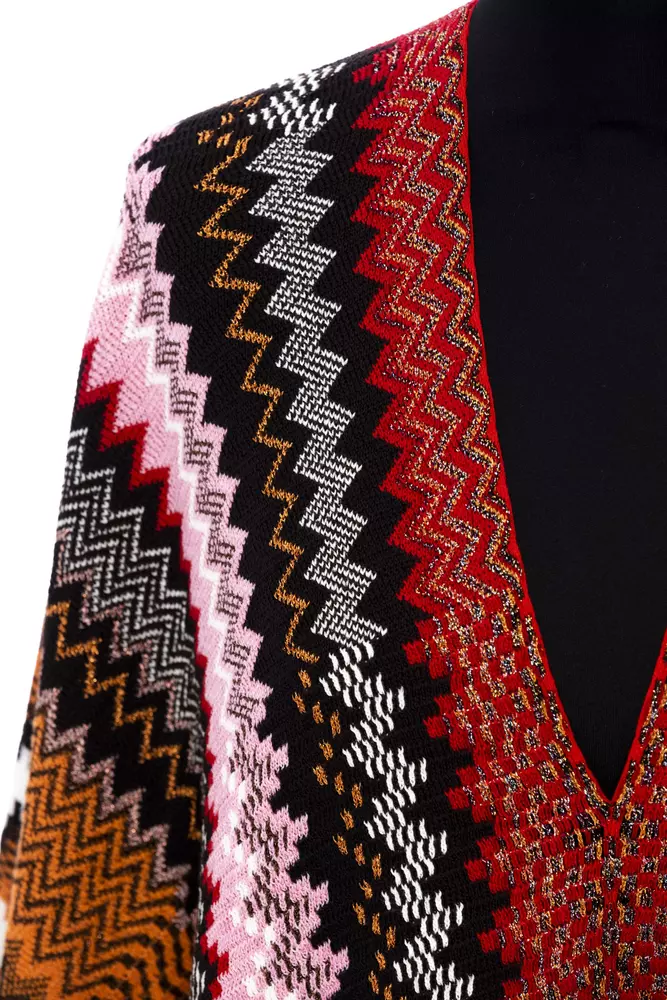 Multicolor Wool Women Poncho hover