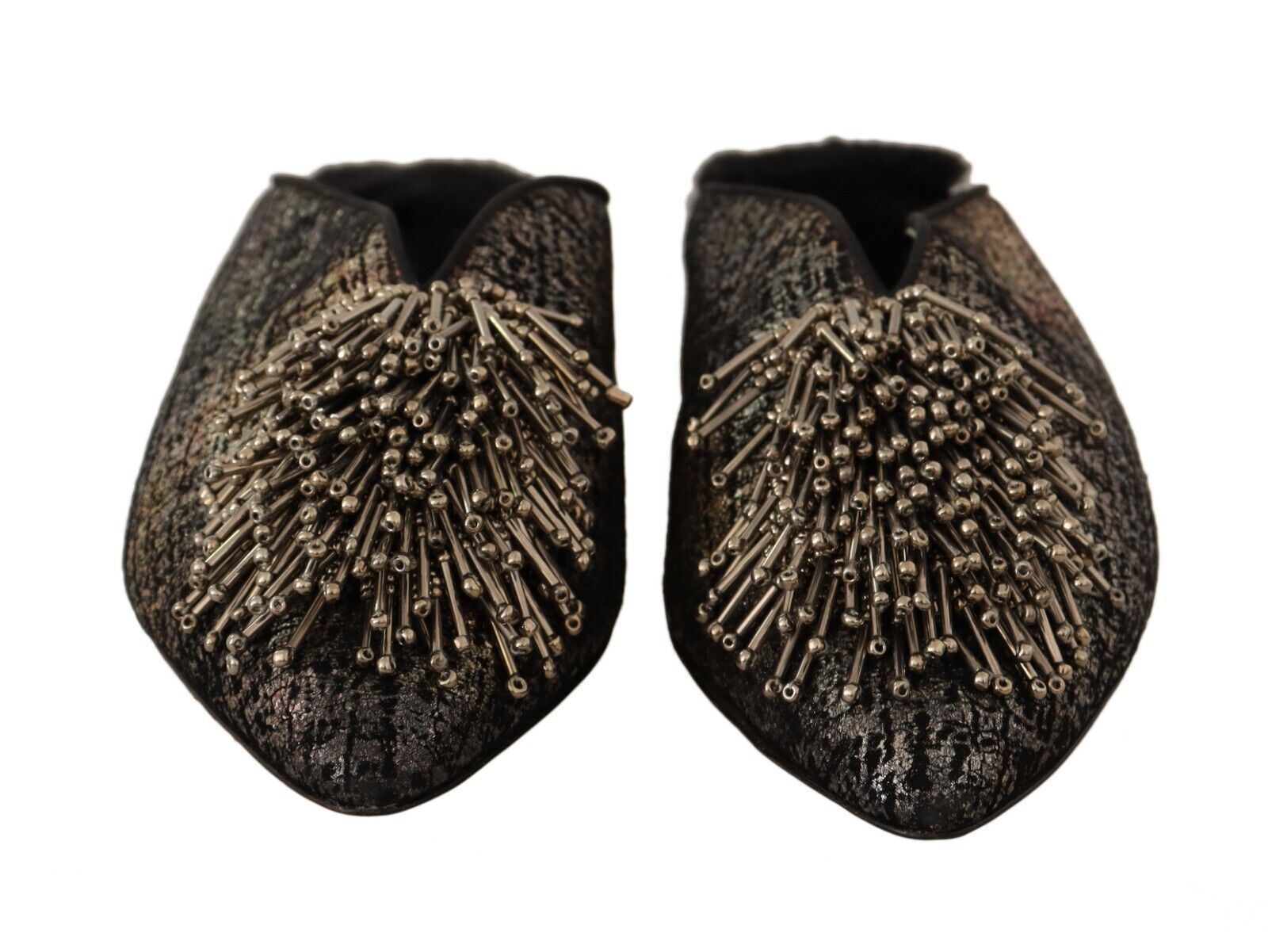 Golden Enchantment Leather Flats hover