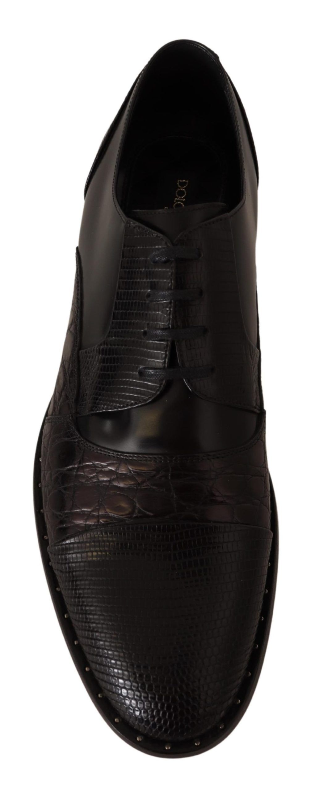 Elegant Black Derby Oxford Wingtips hover