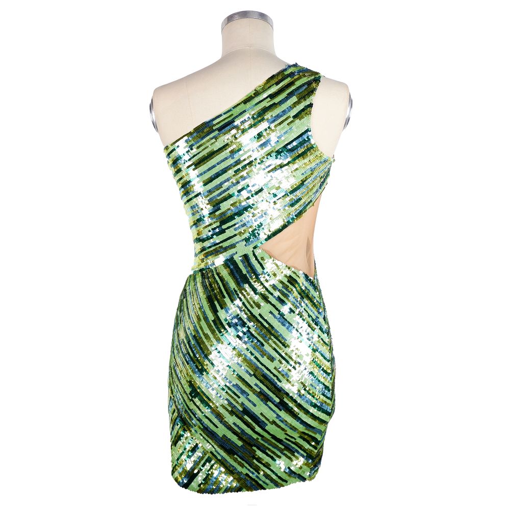 Green Polyamide Women Dress hover