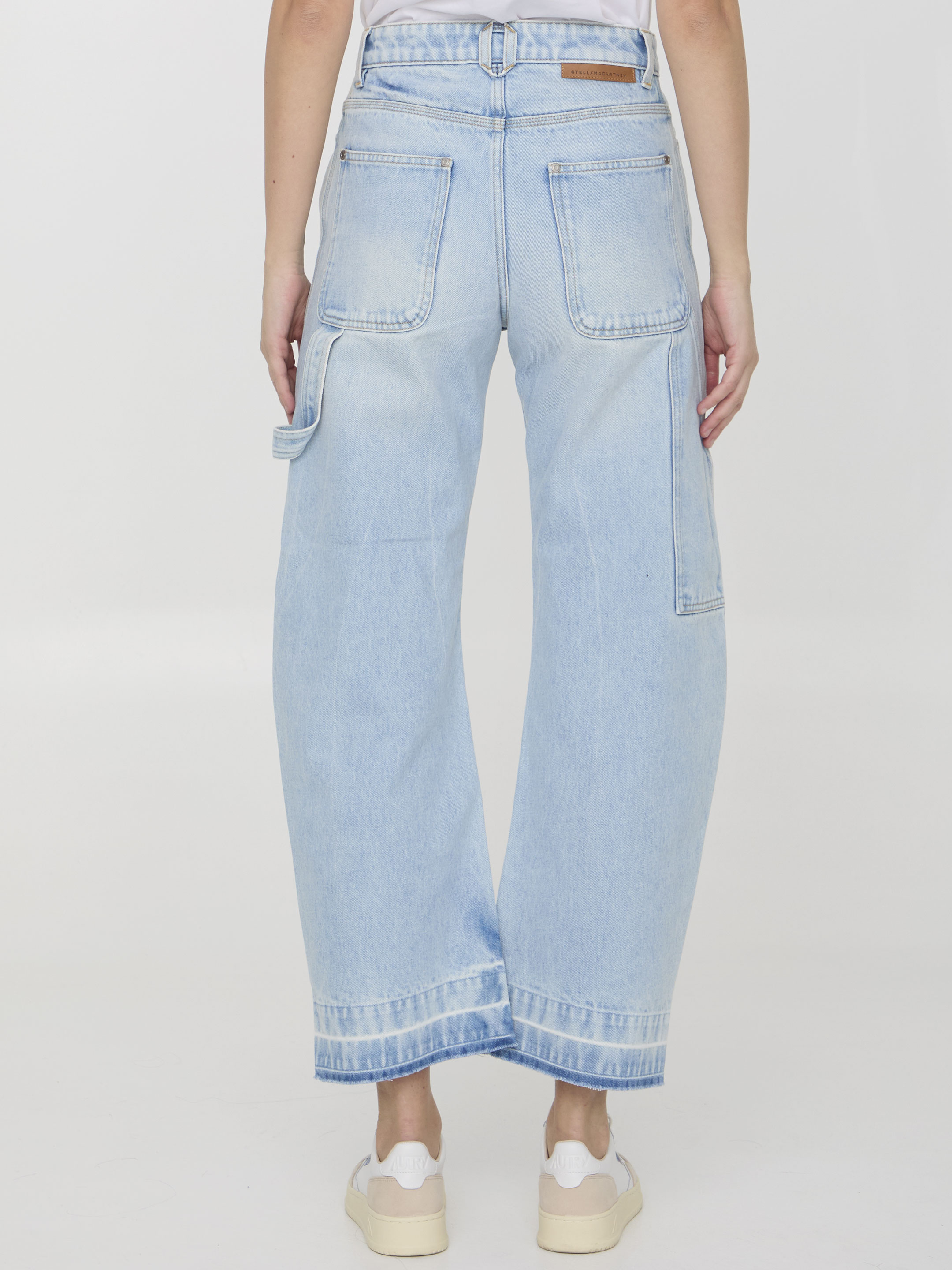 Banana leg Utility jeans