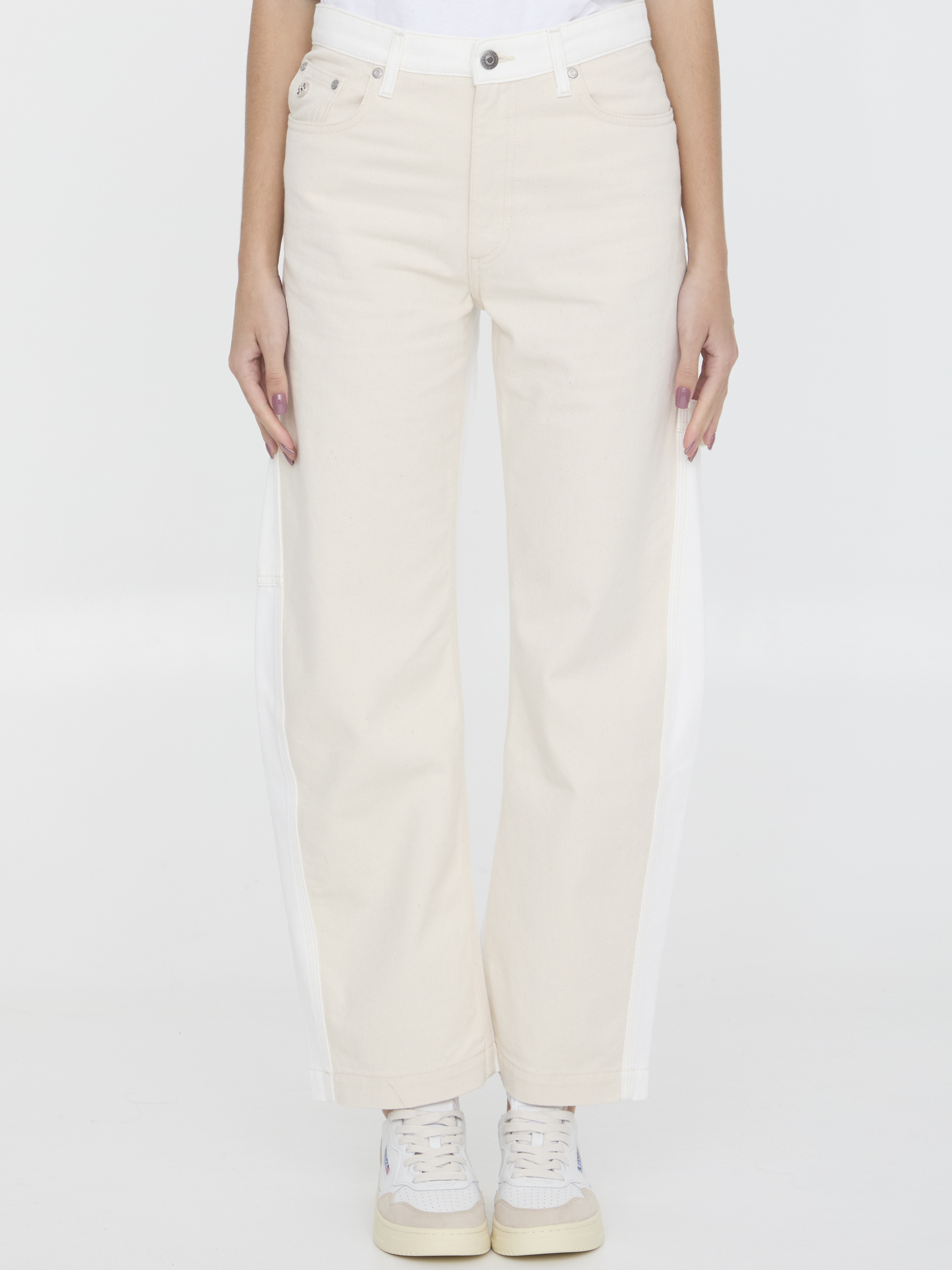 Banana leg Utility jeans