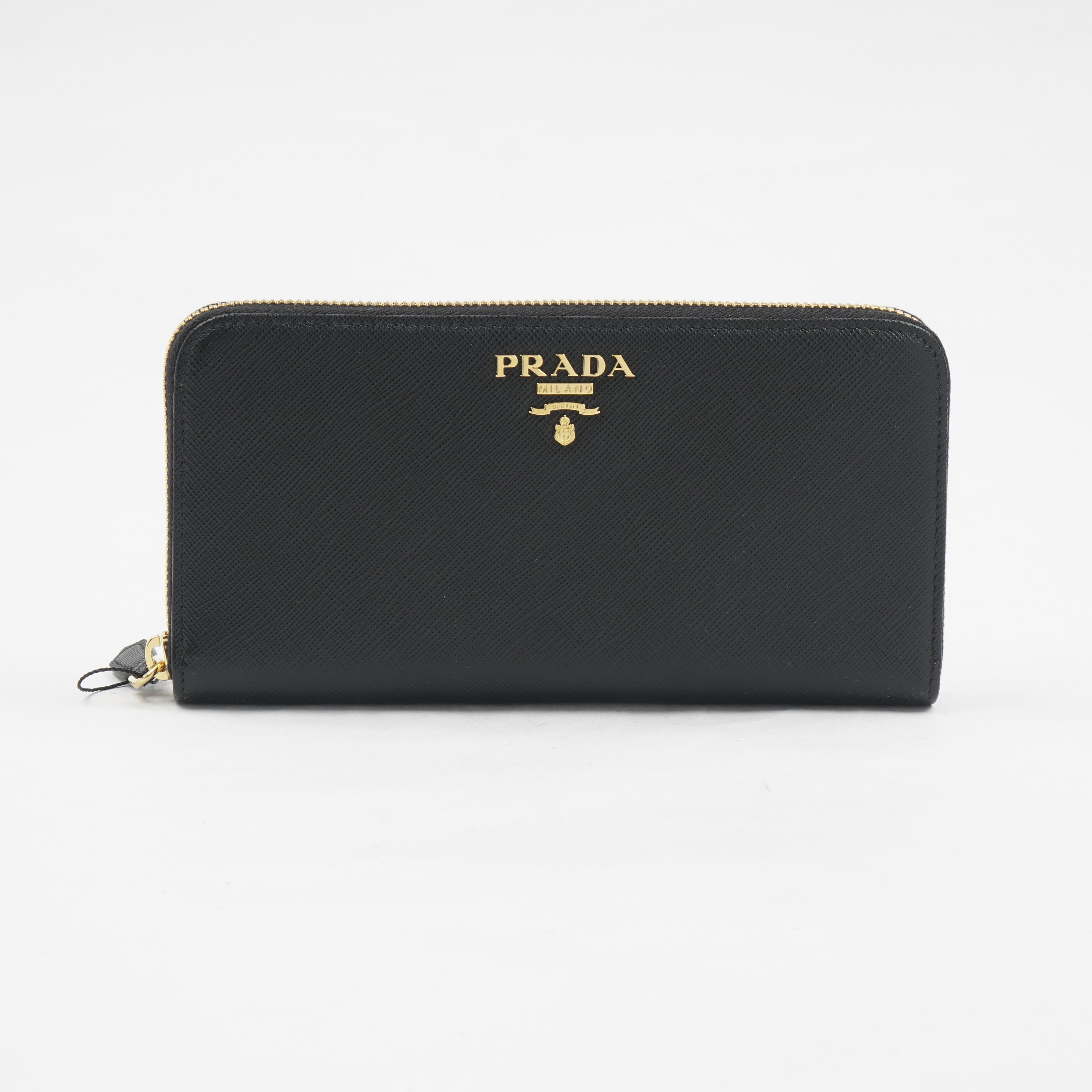 Prada Wallets Black