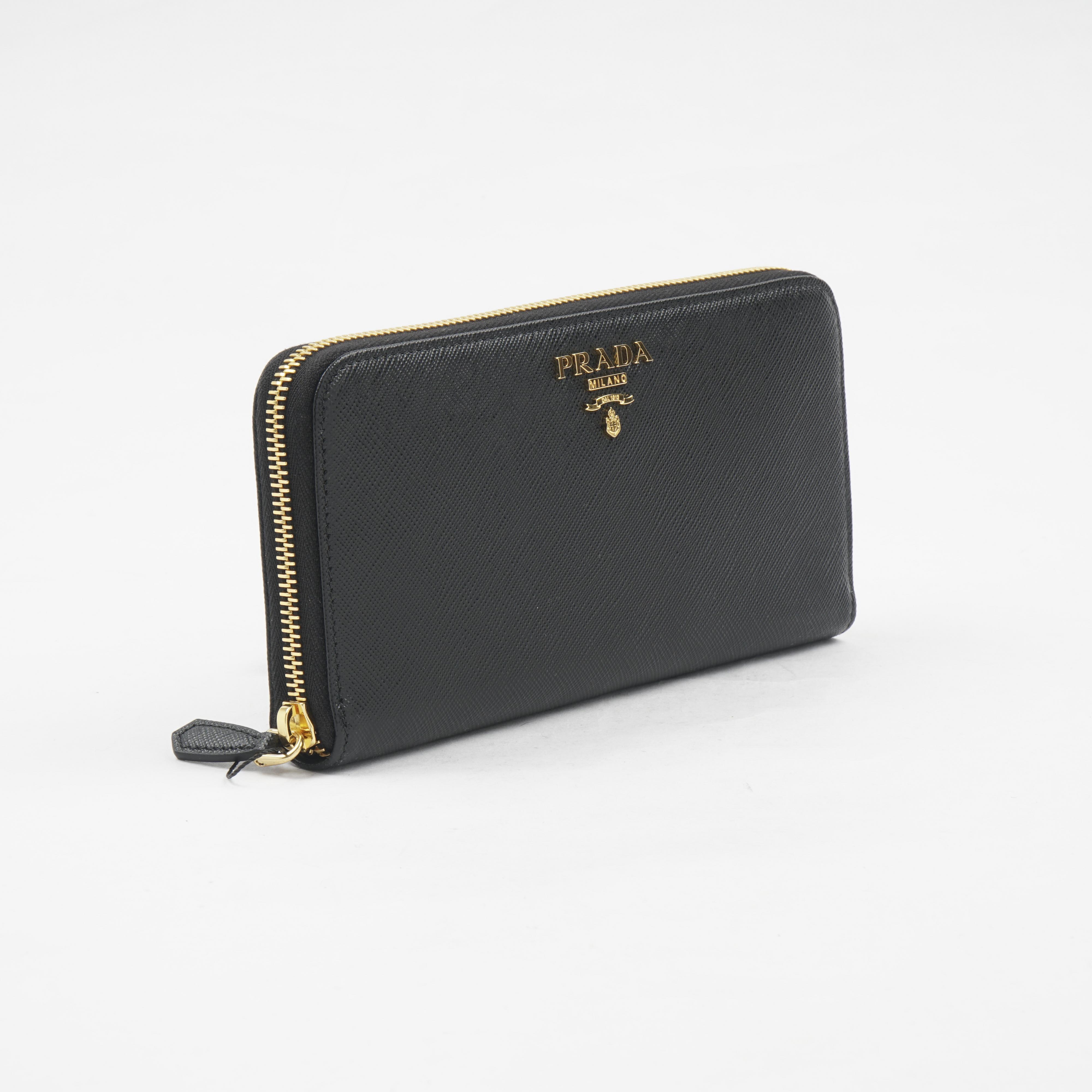 Prada Wallets Black hover