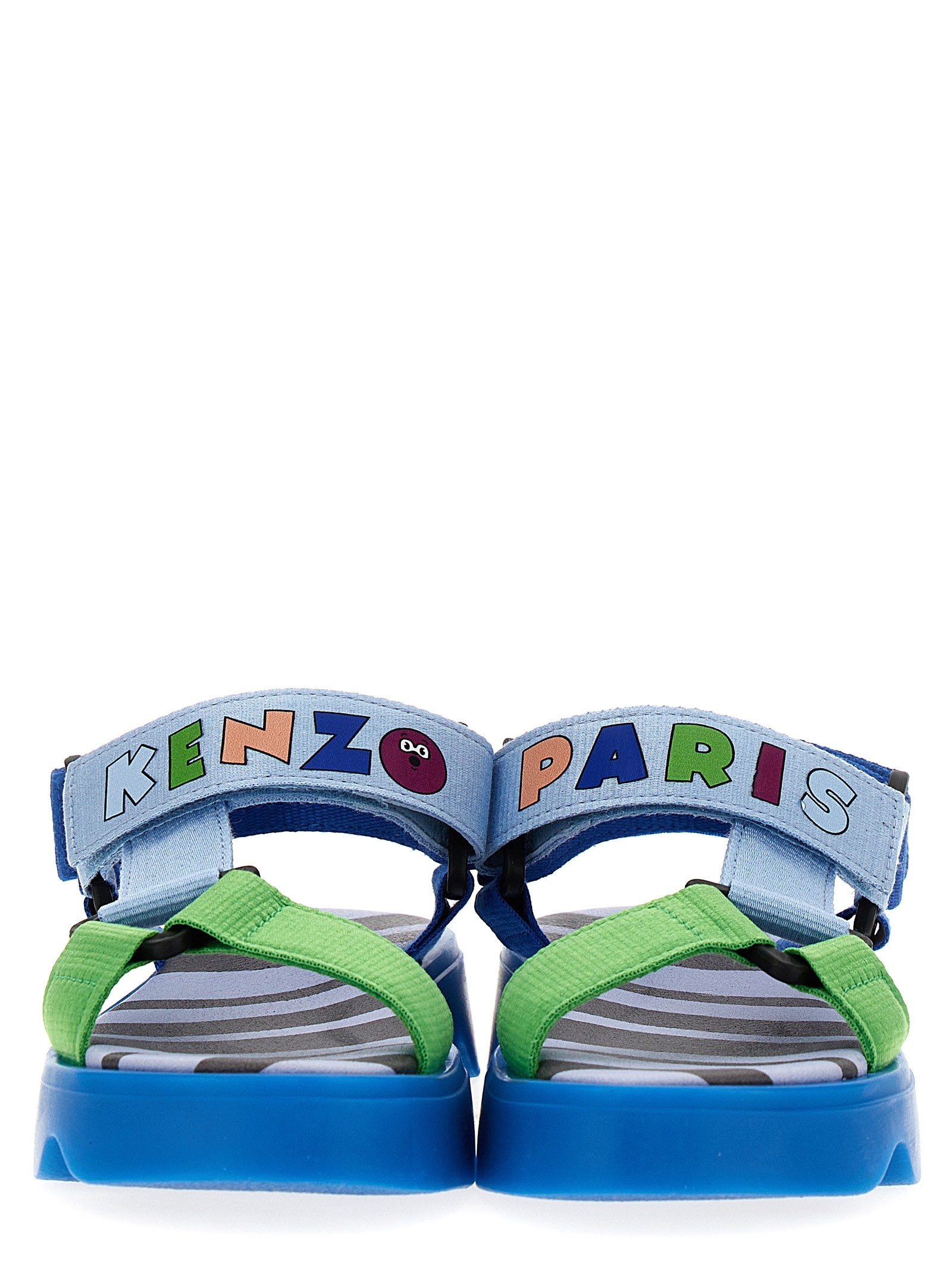 Logo band sandals