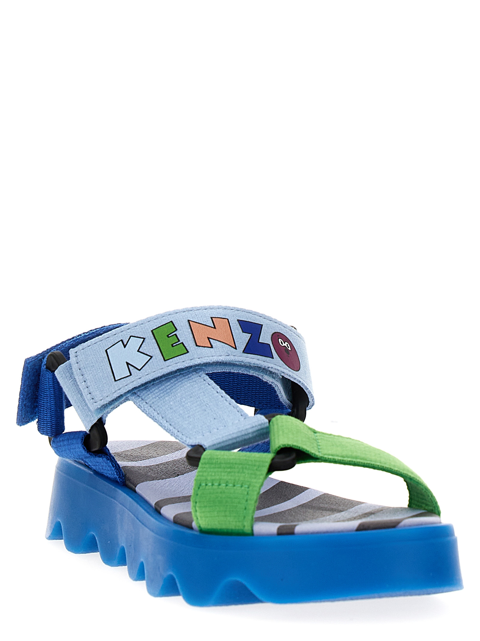 Logo band sandals