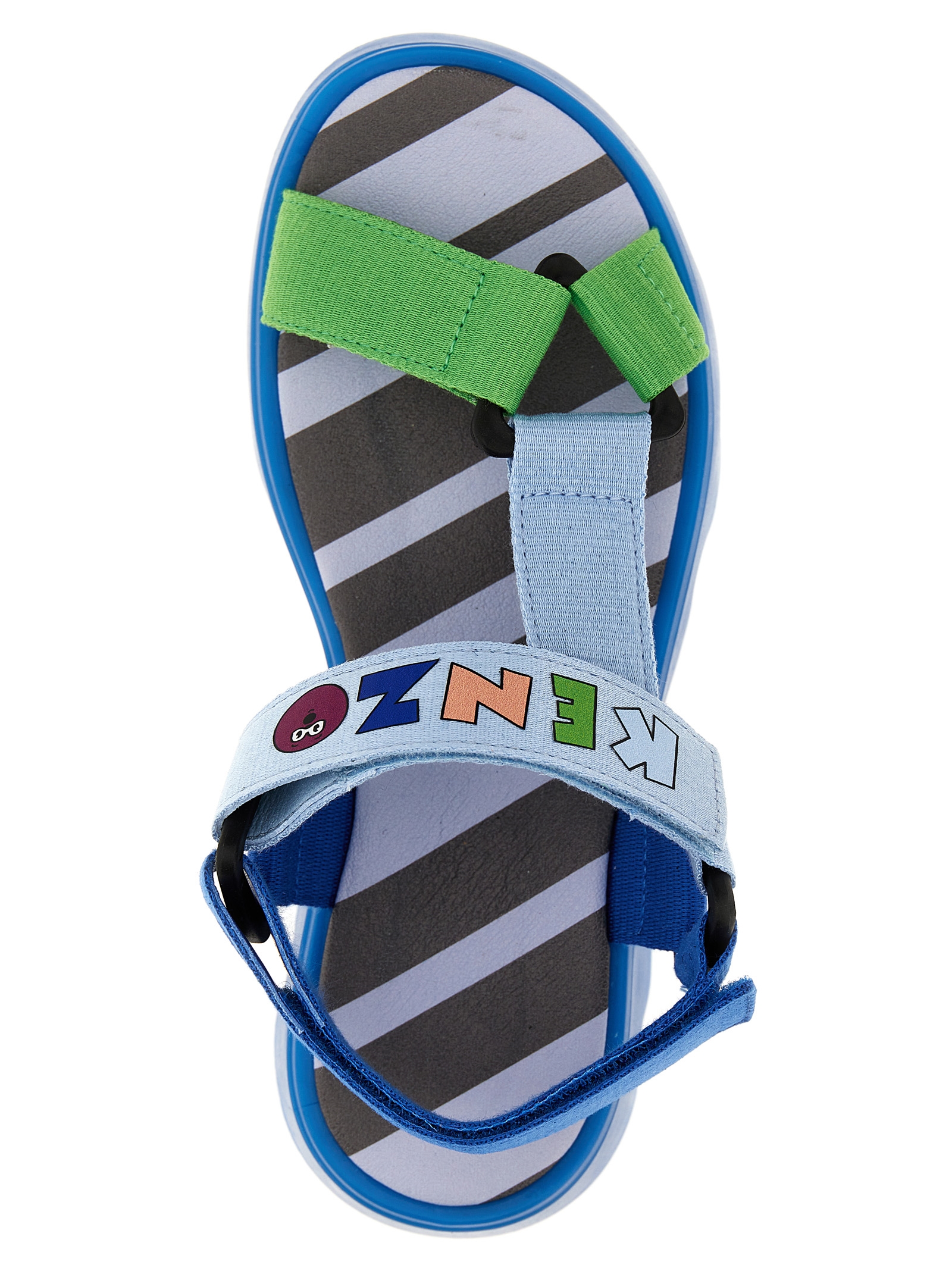 Logo band sandals
