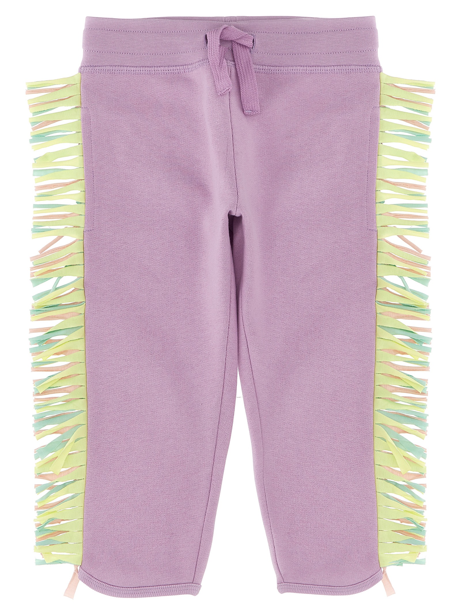 Fringed joggers