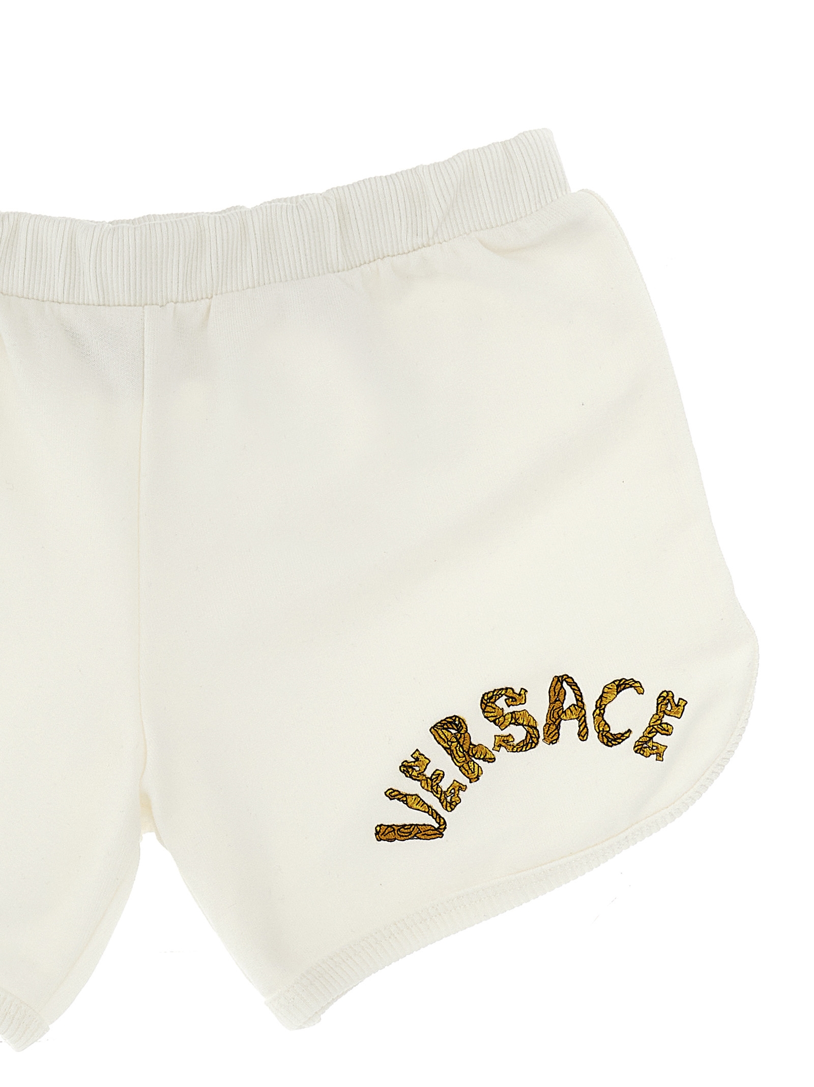 La Vacanza logo embroidery capsule shorts