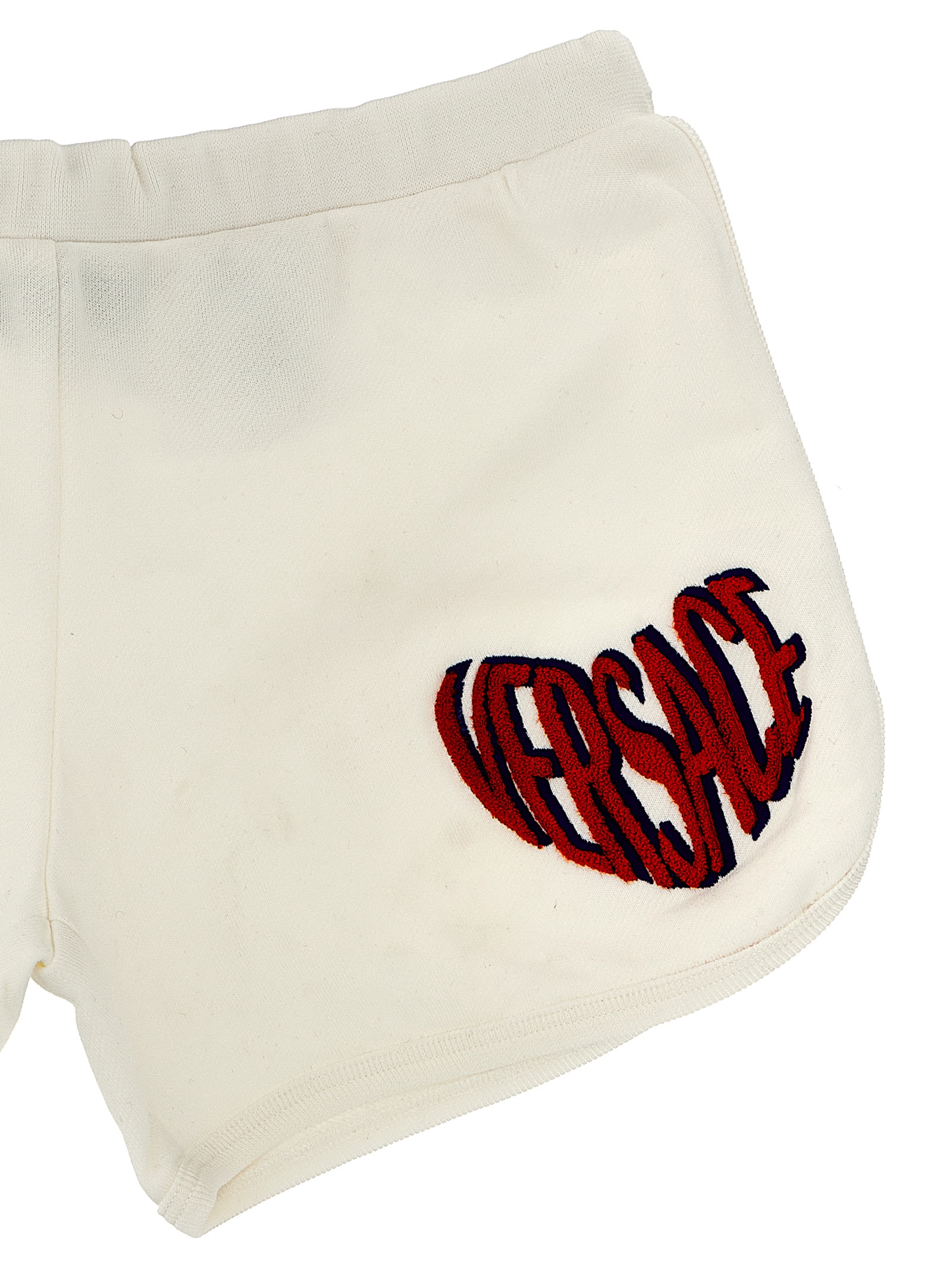 Logo embroidery shorts