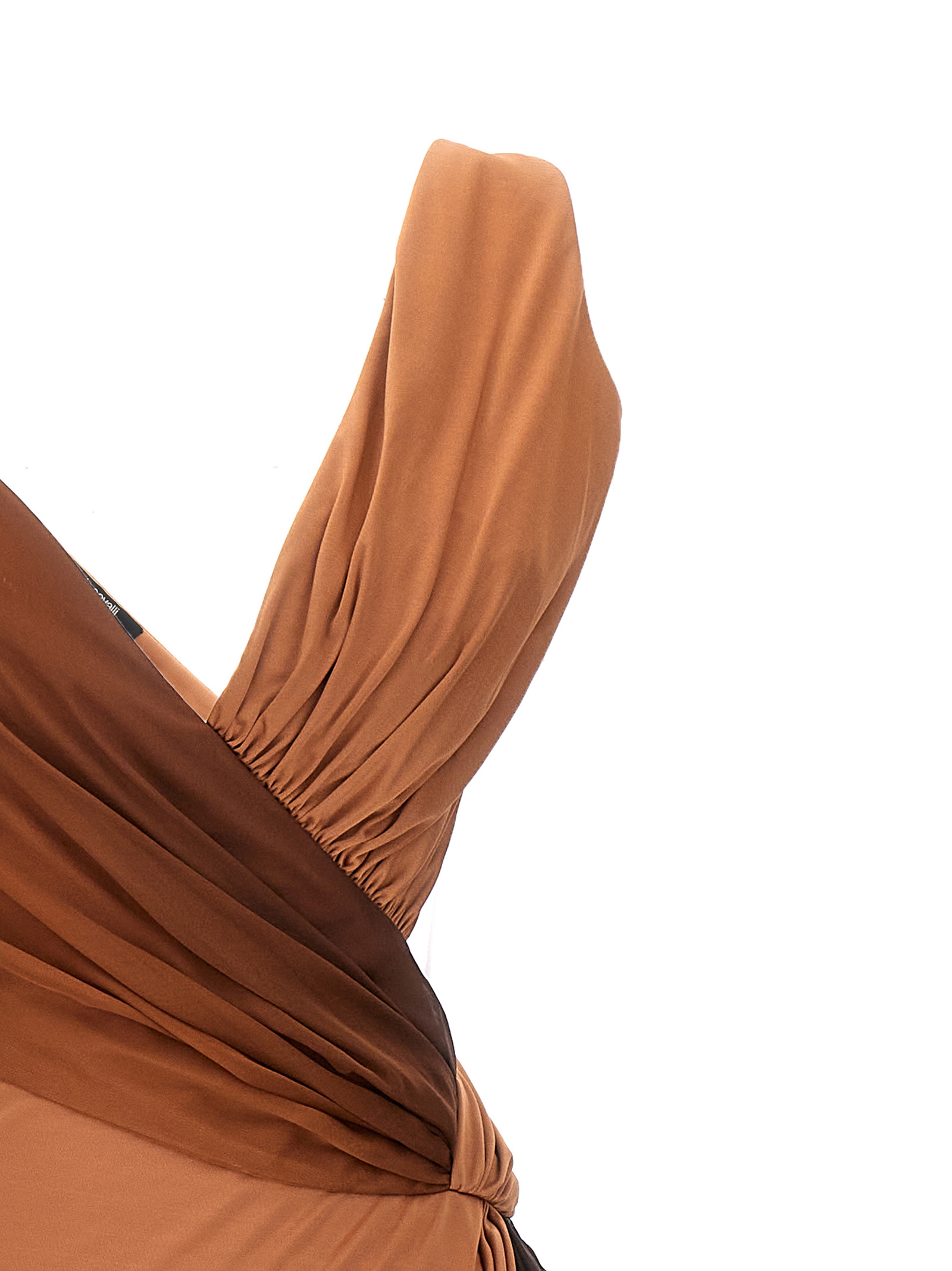 Draped maxi dress