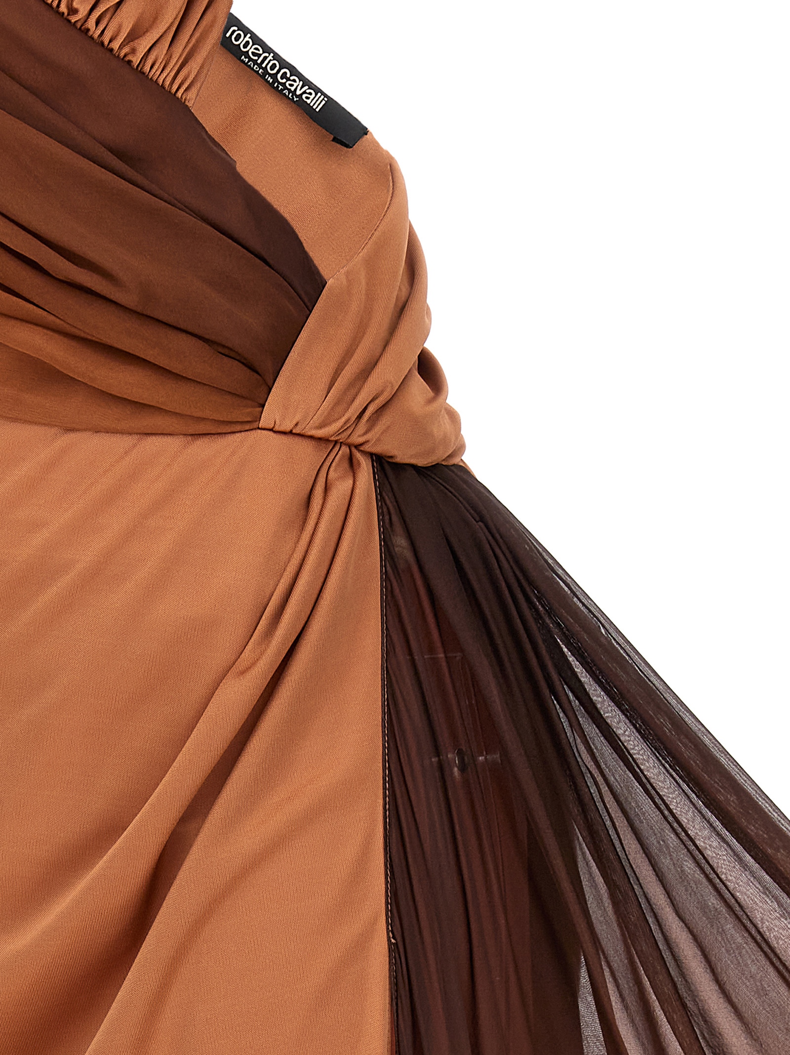 Draped maxi dress