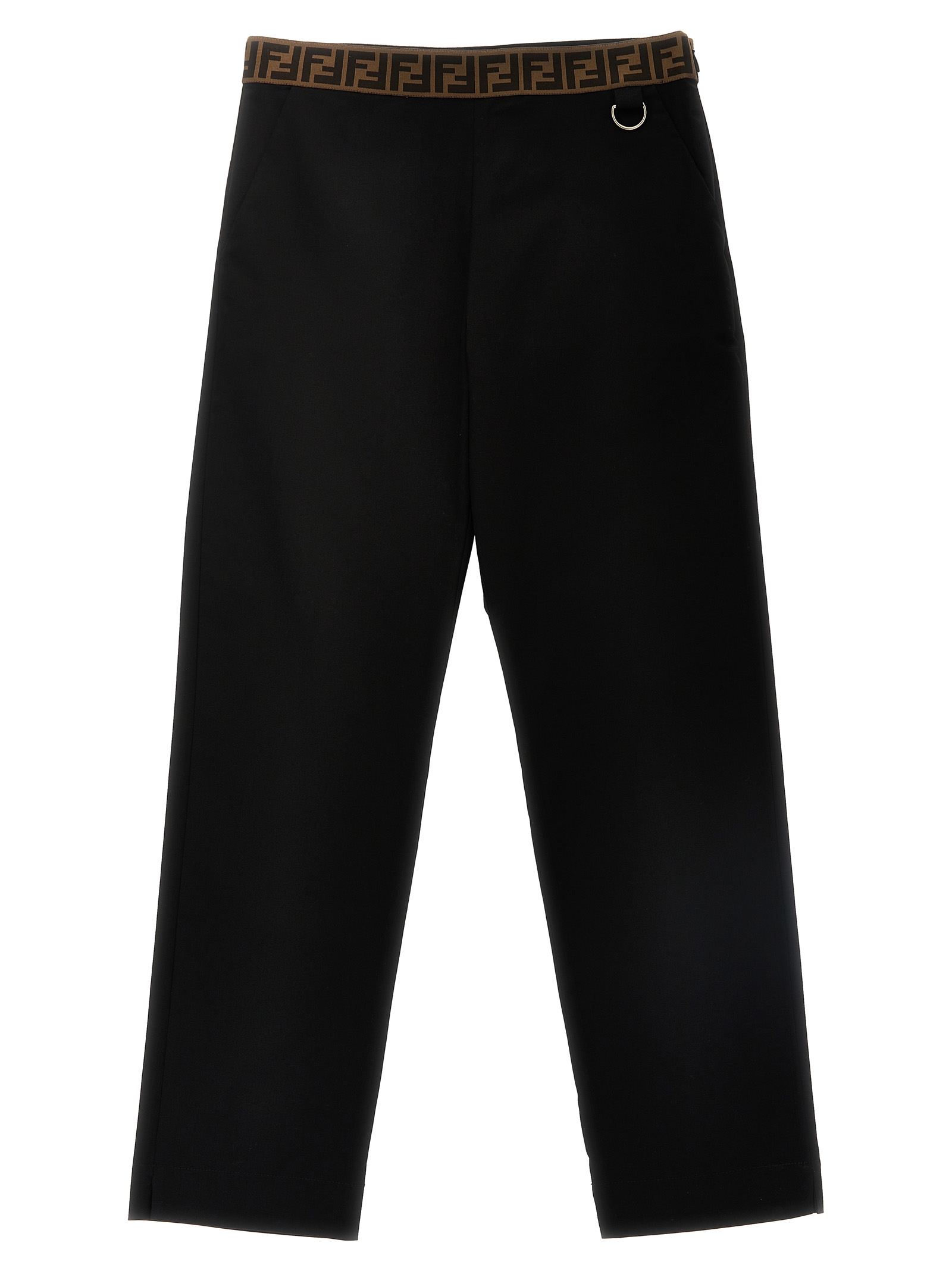 Logo band pants