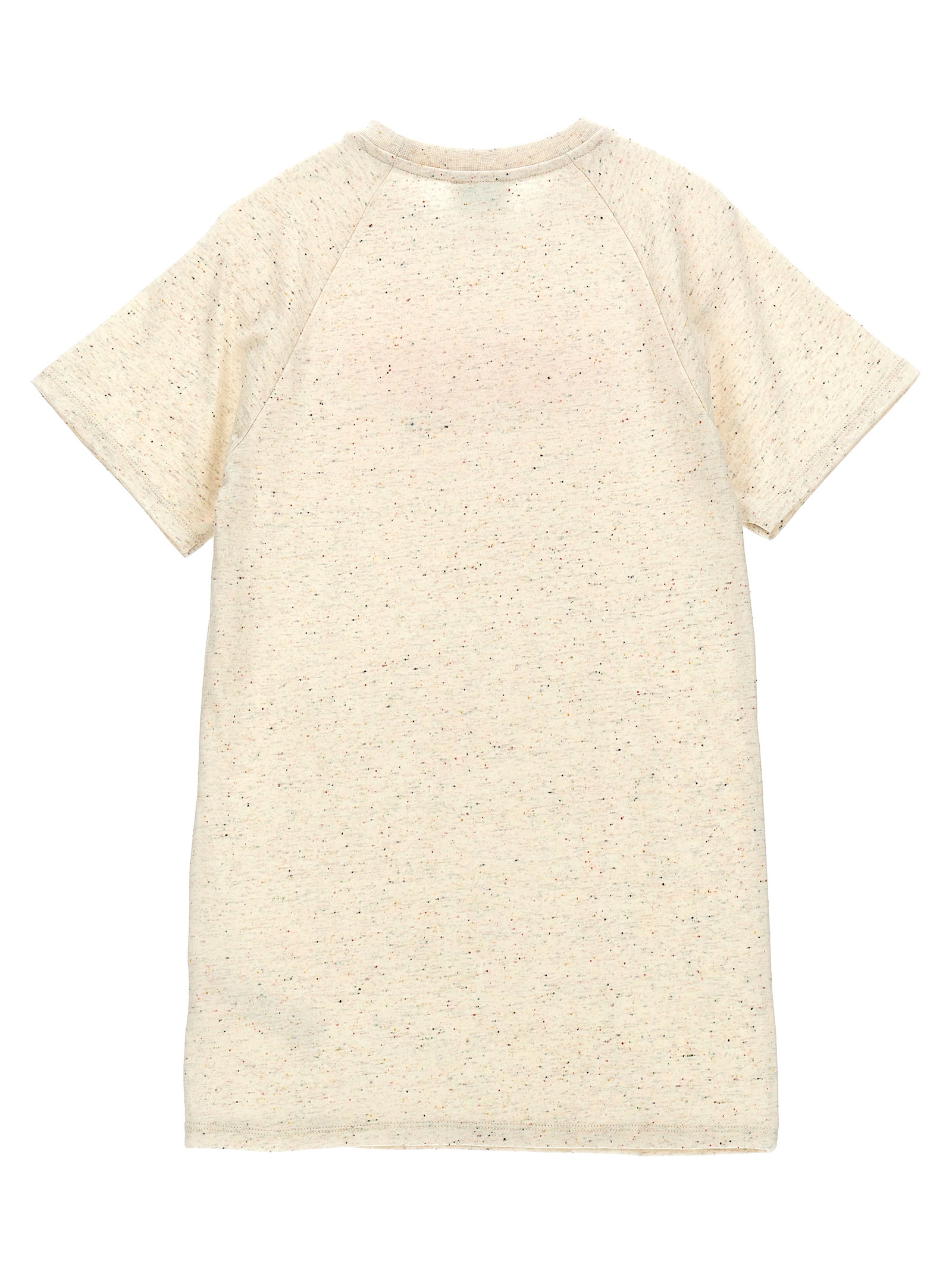 Logo print dress hover