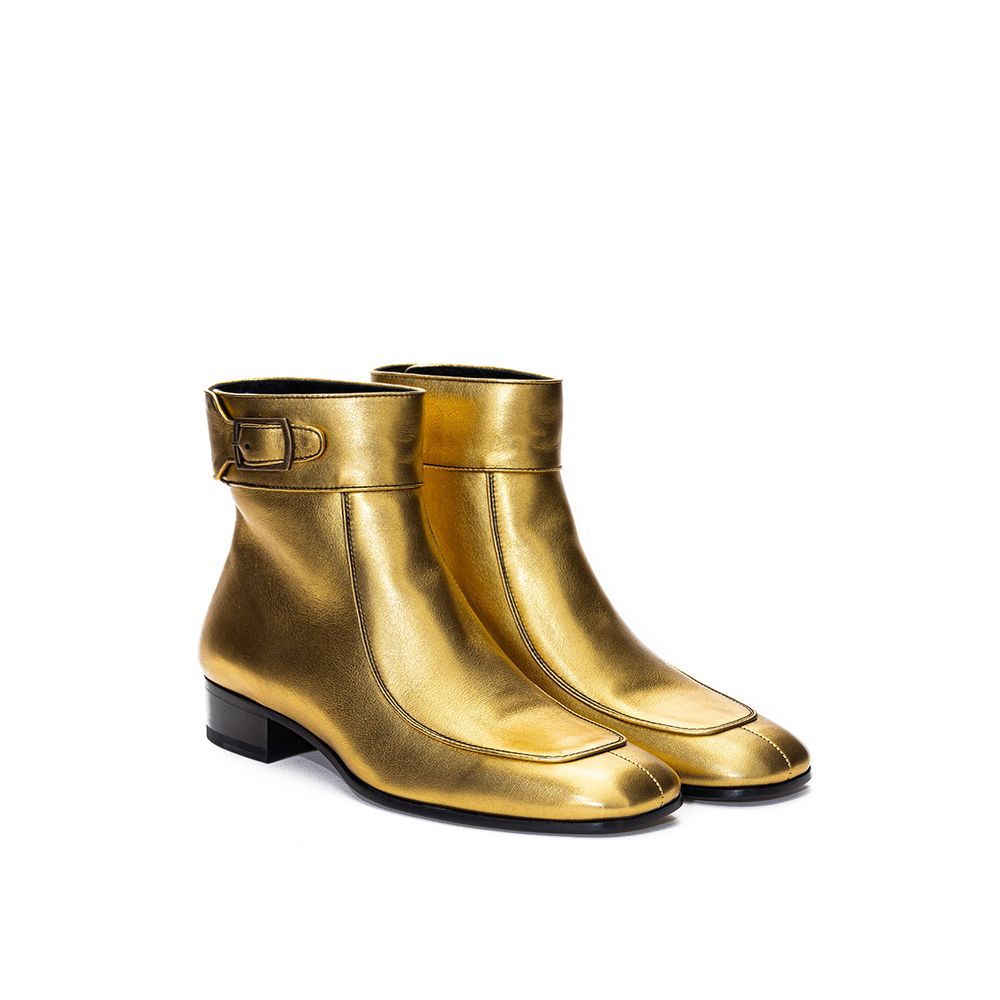 Gold Leather Boot hover