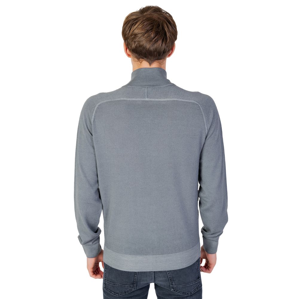 Gray Wool Cardigan hover