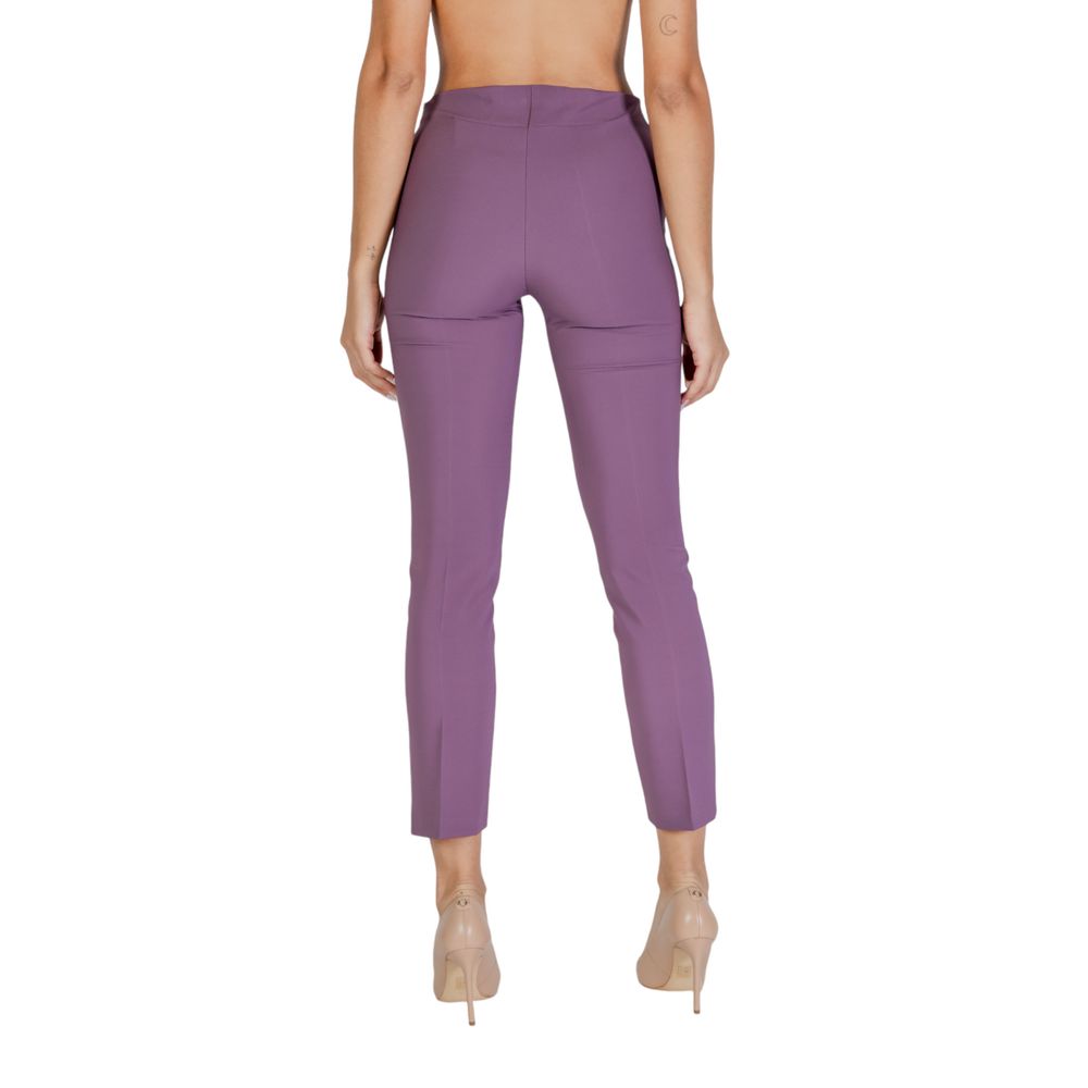 Purple Polyester Jeans & Pant hover