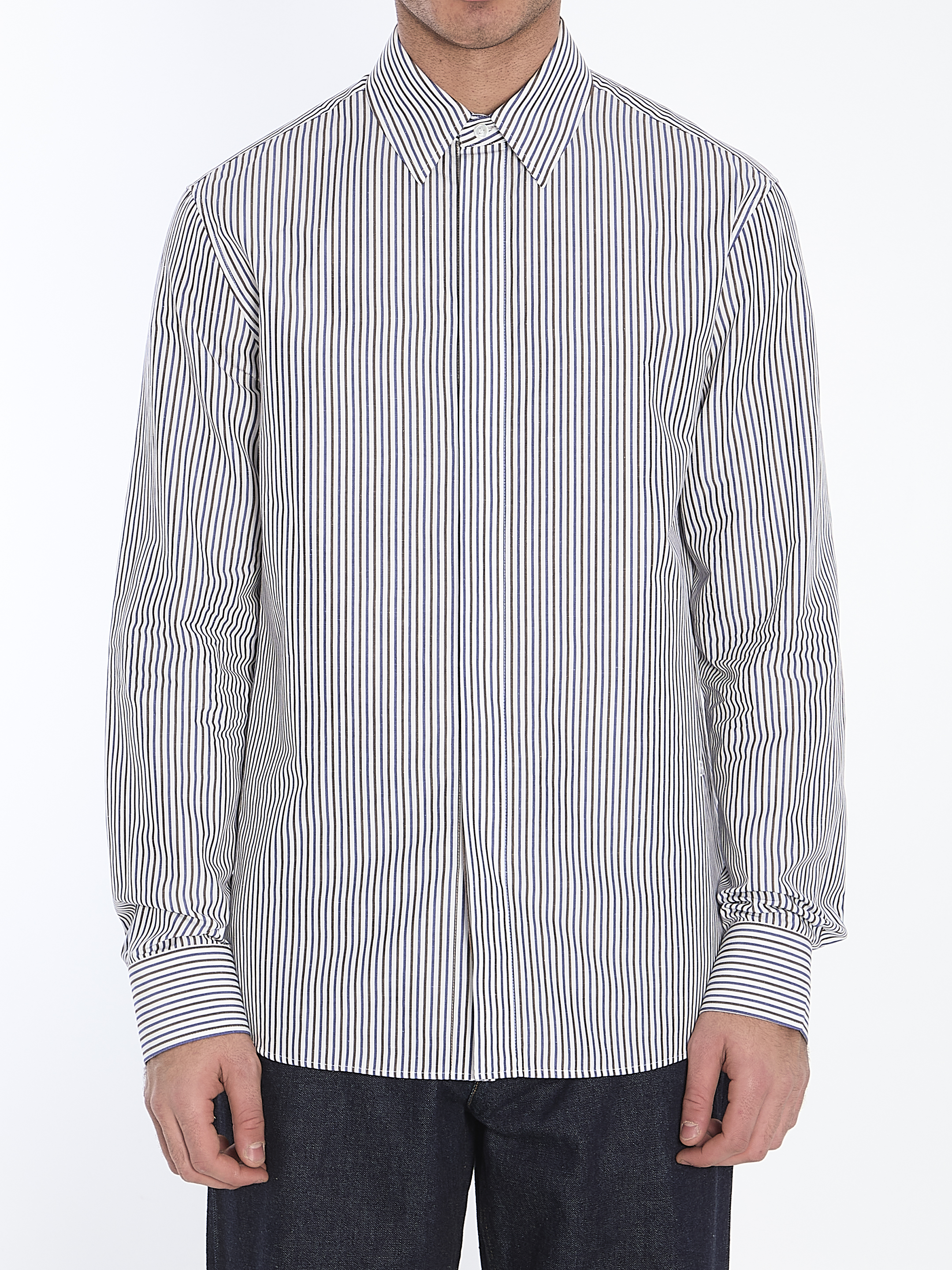 Pinstripe shirt