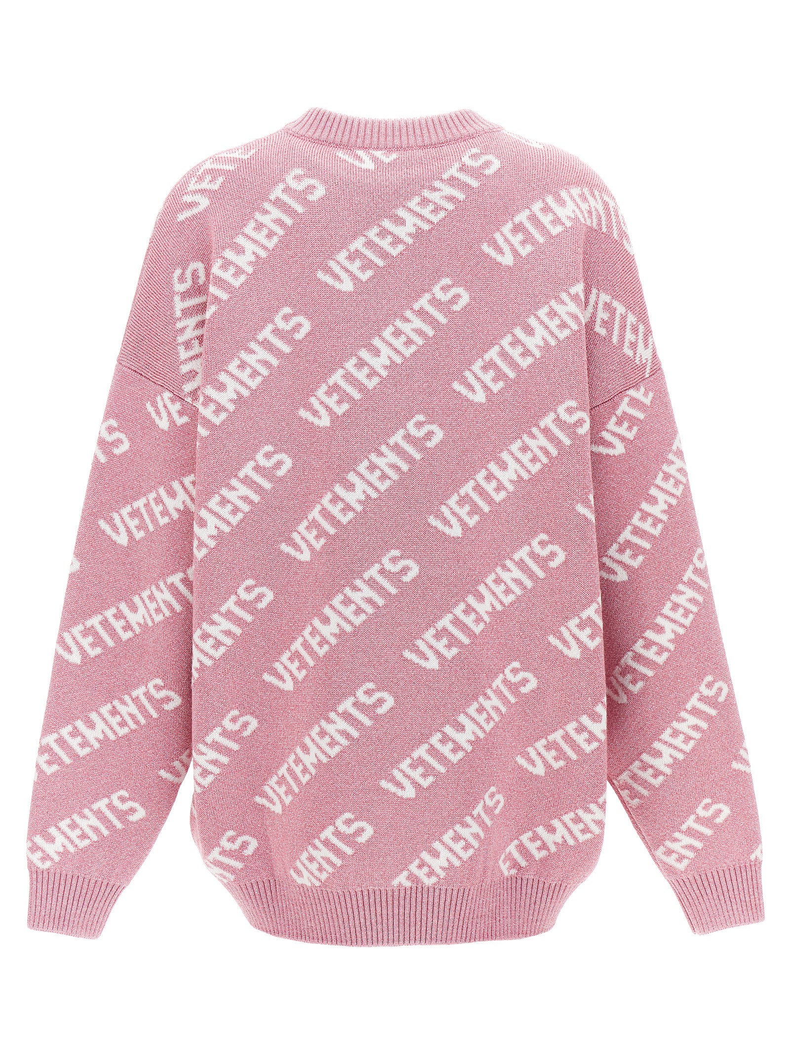 Lurex monogram sweater hover