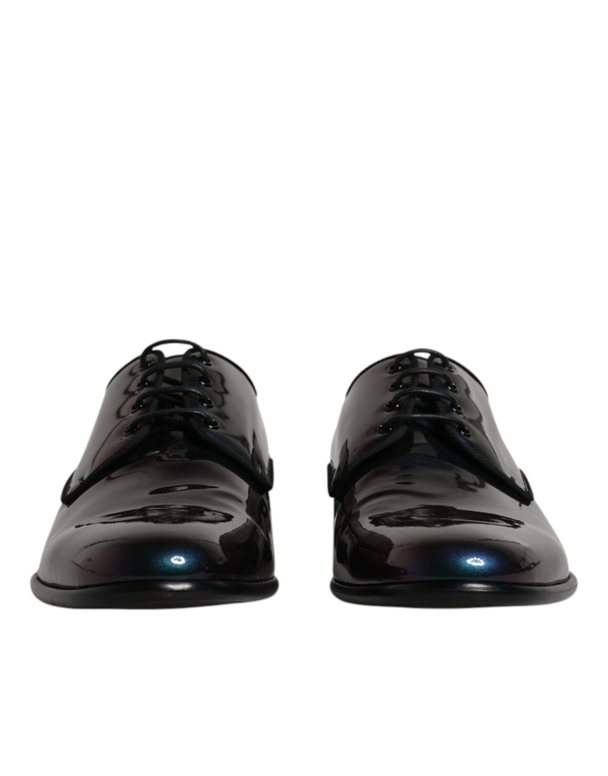 Peacock Patent Leather Derby Men Dress Shoes hover