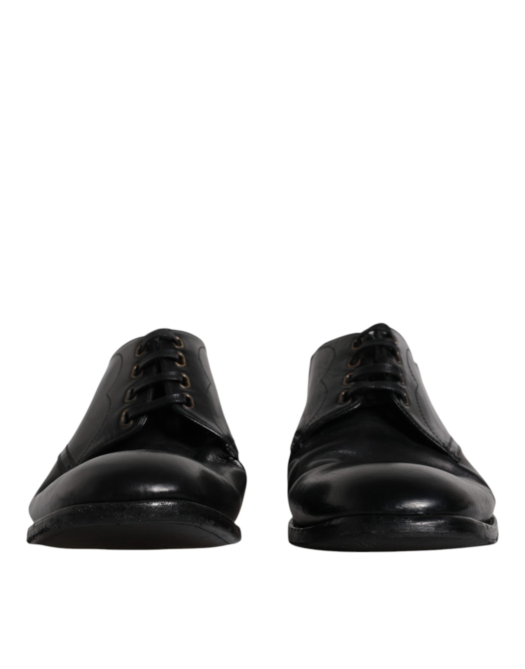 Black Leather Derby Formal Men Dress Shoes hover