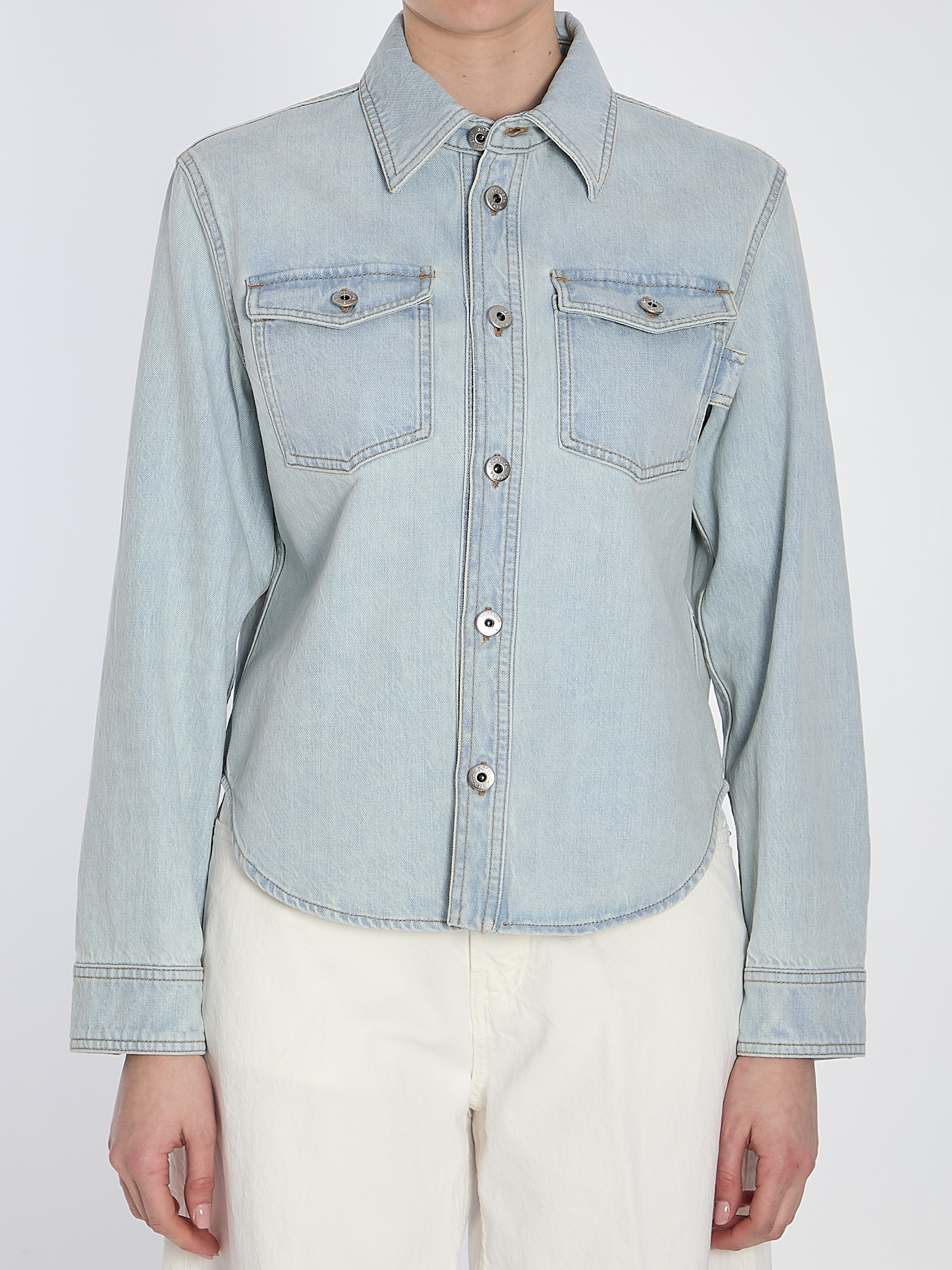 Denim shirt