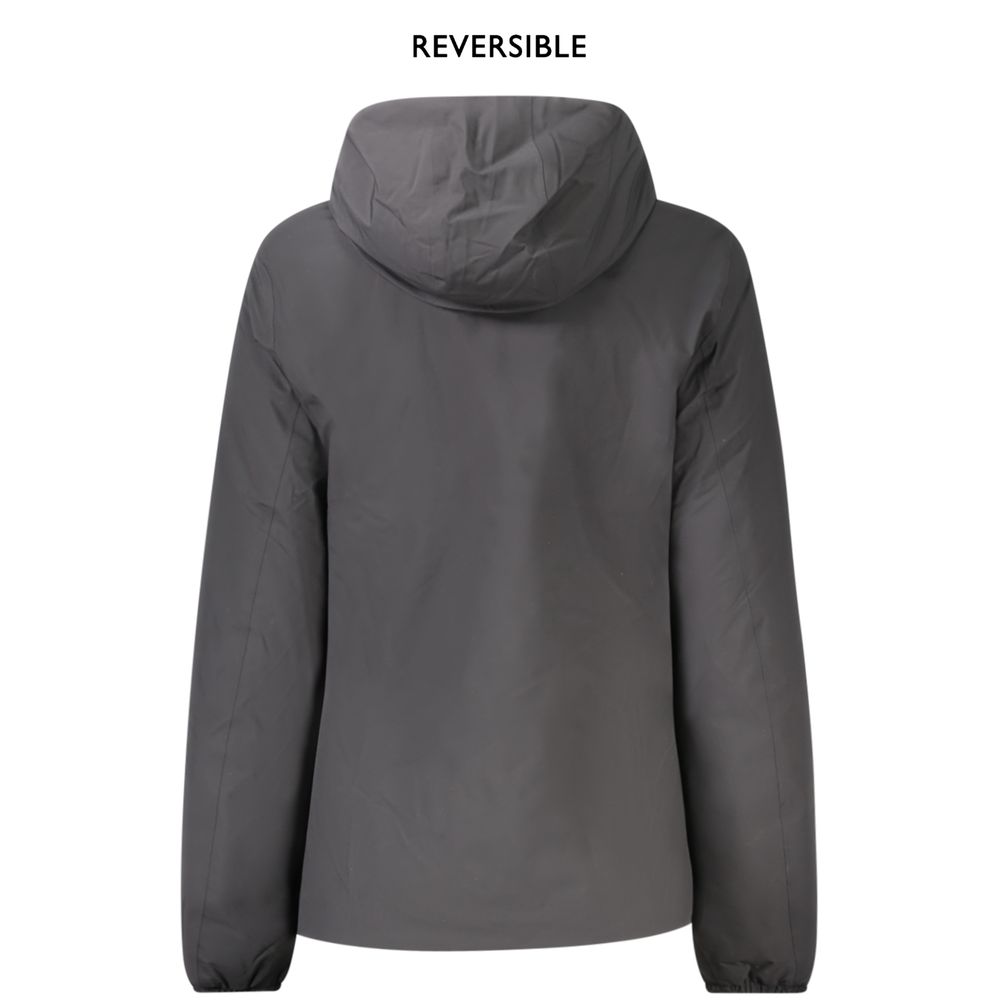 Black Nylon Jackets & Coat hover