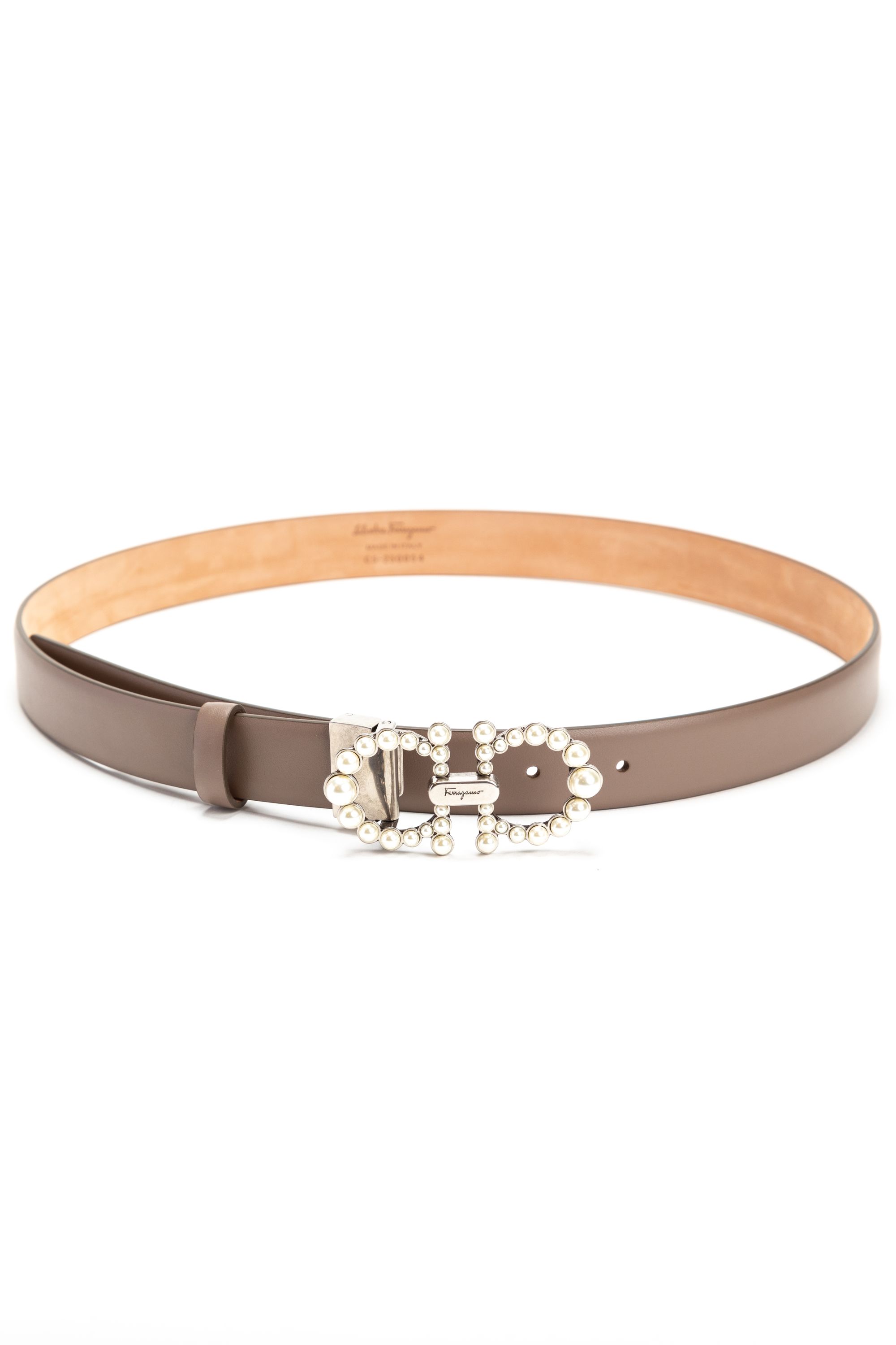 Salvatore Ferragamo Belts Grey