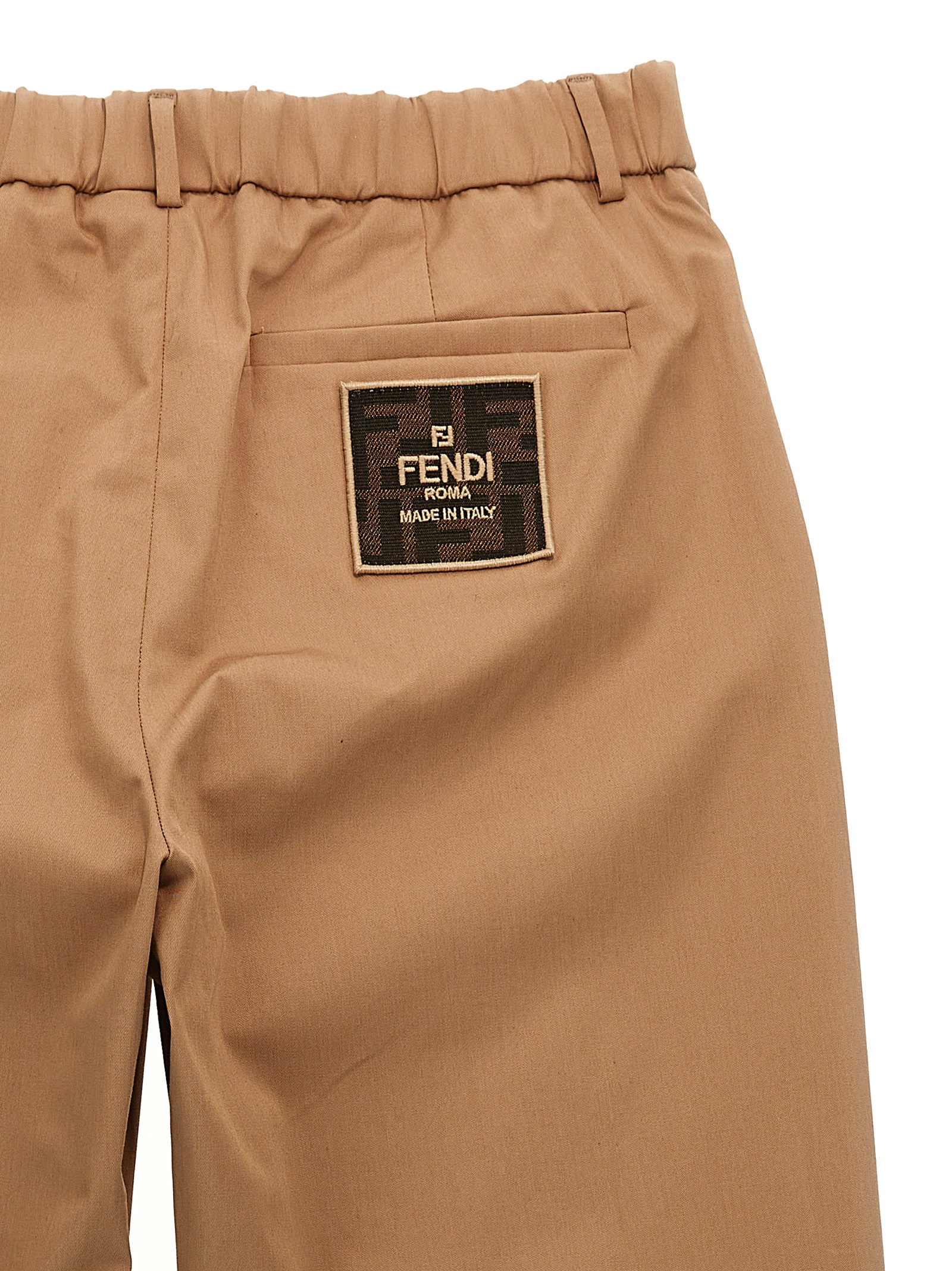 Pants with front pleats