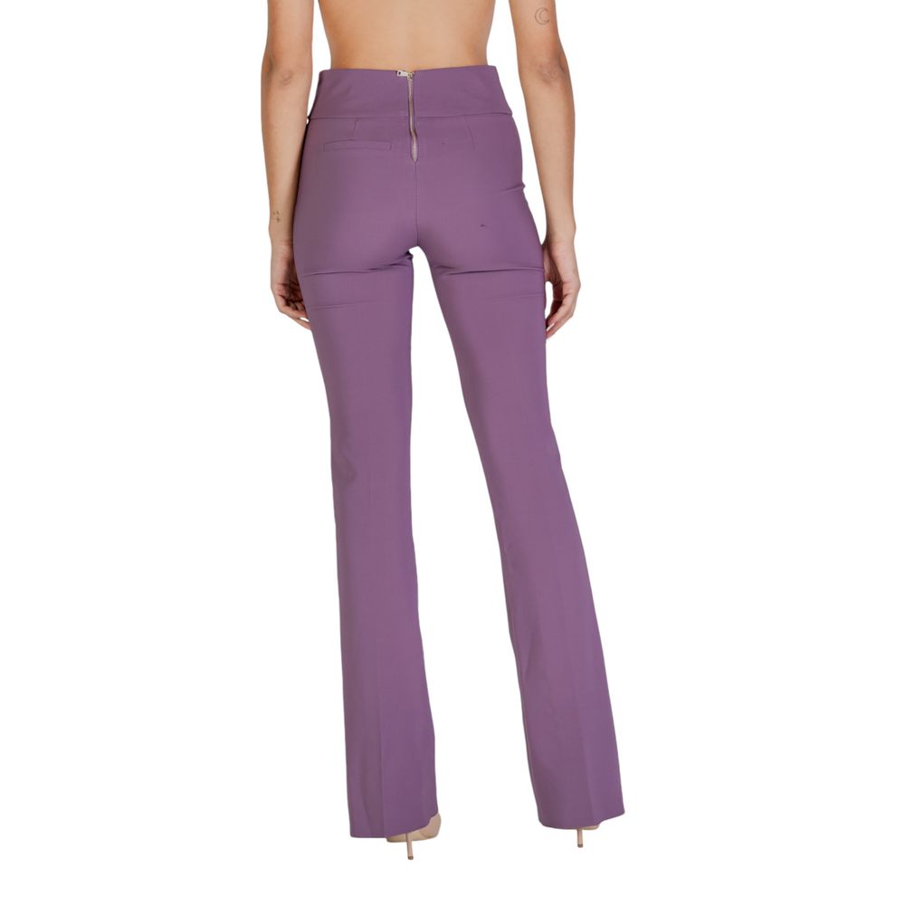 Purple Polyester Jeans & Pant hover
