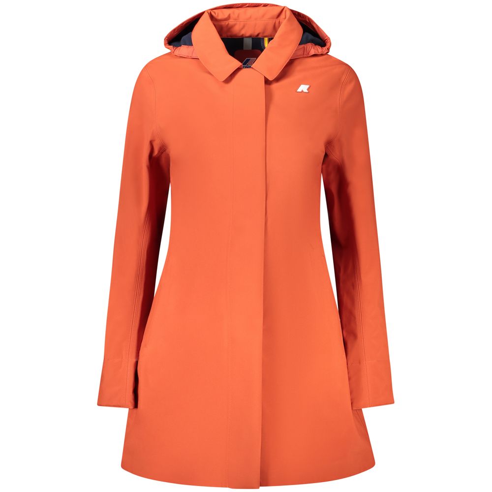 Red Polyester Jackets & Coat