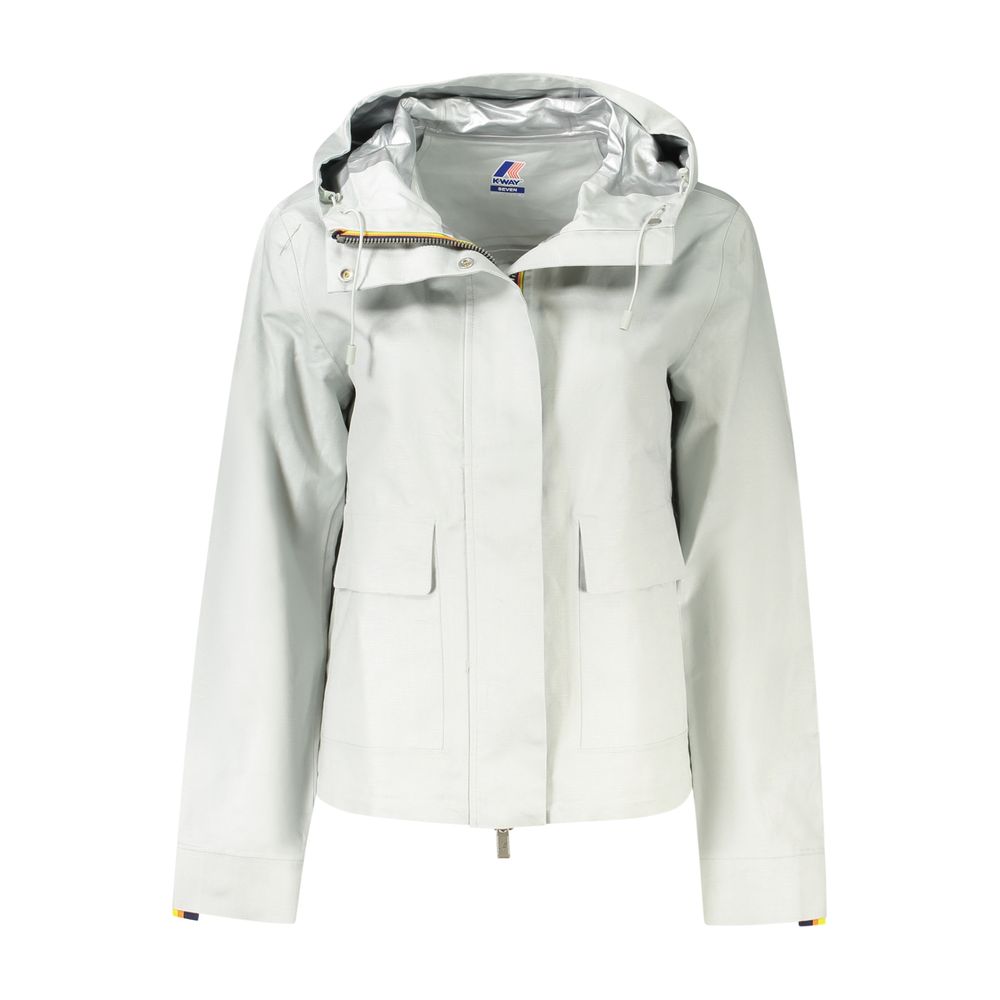 Gray Cotton Jackets & Coat