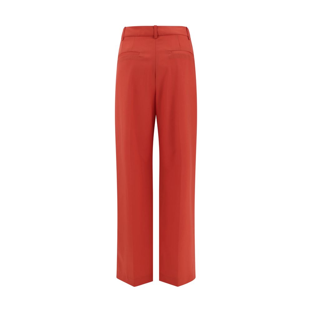 Wool Flared pants hover