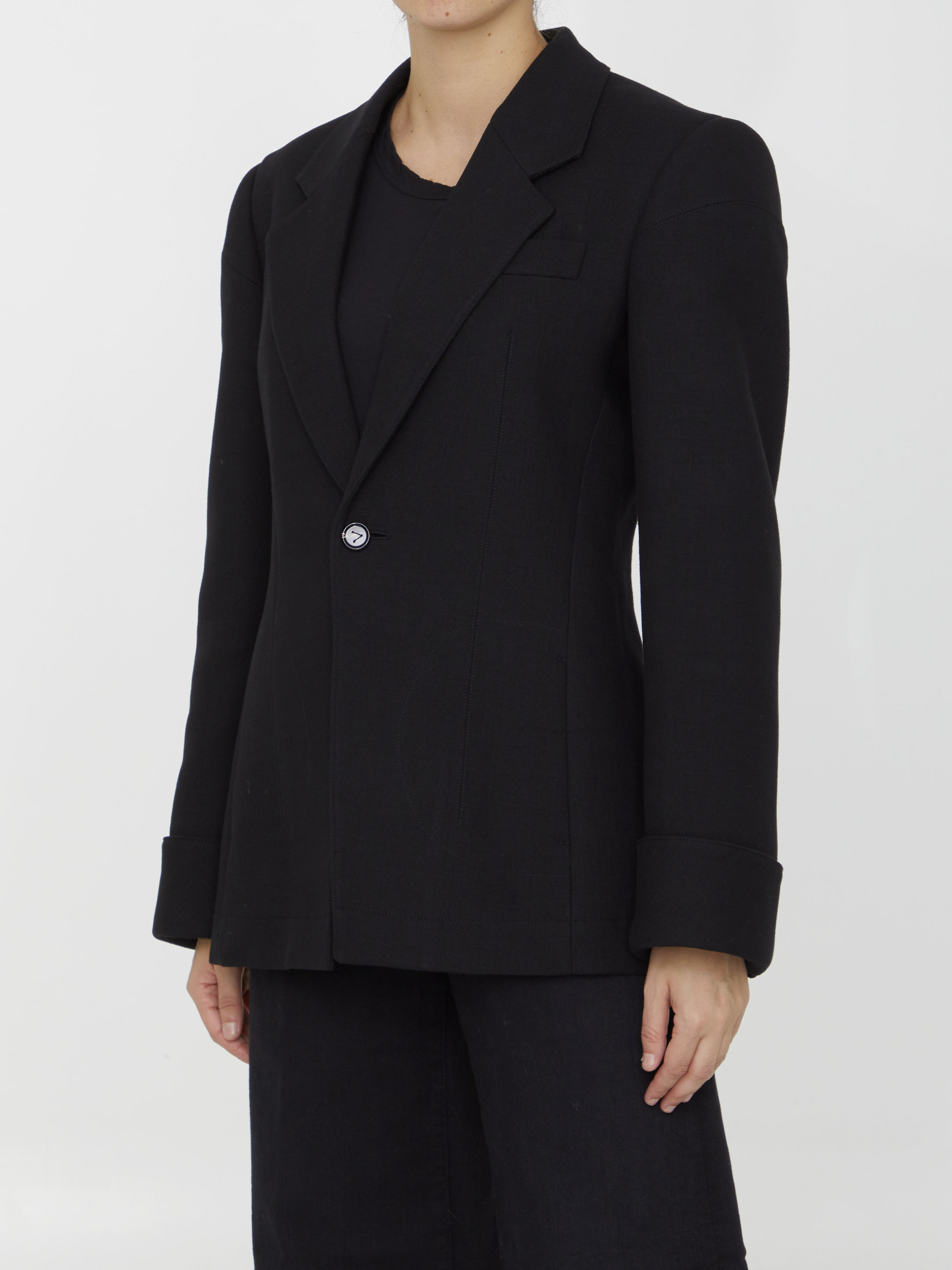 Structured cotton jacket