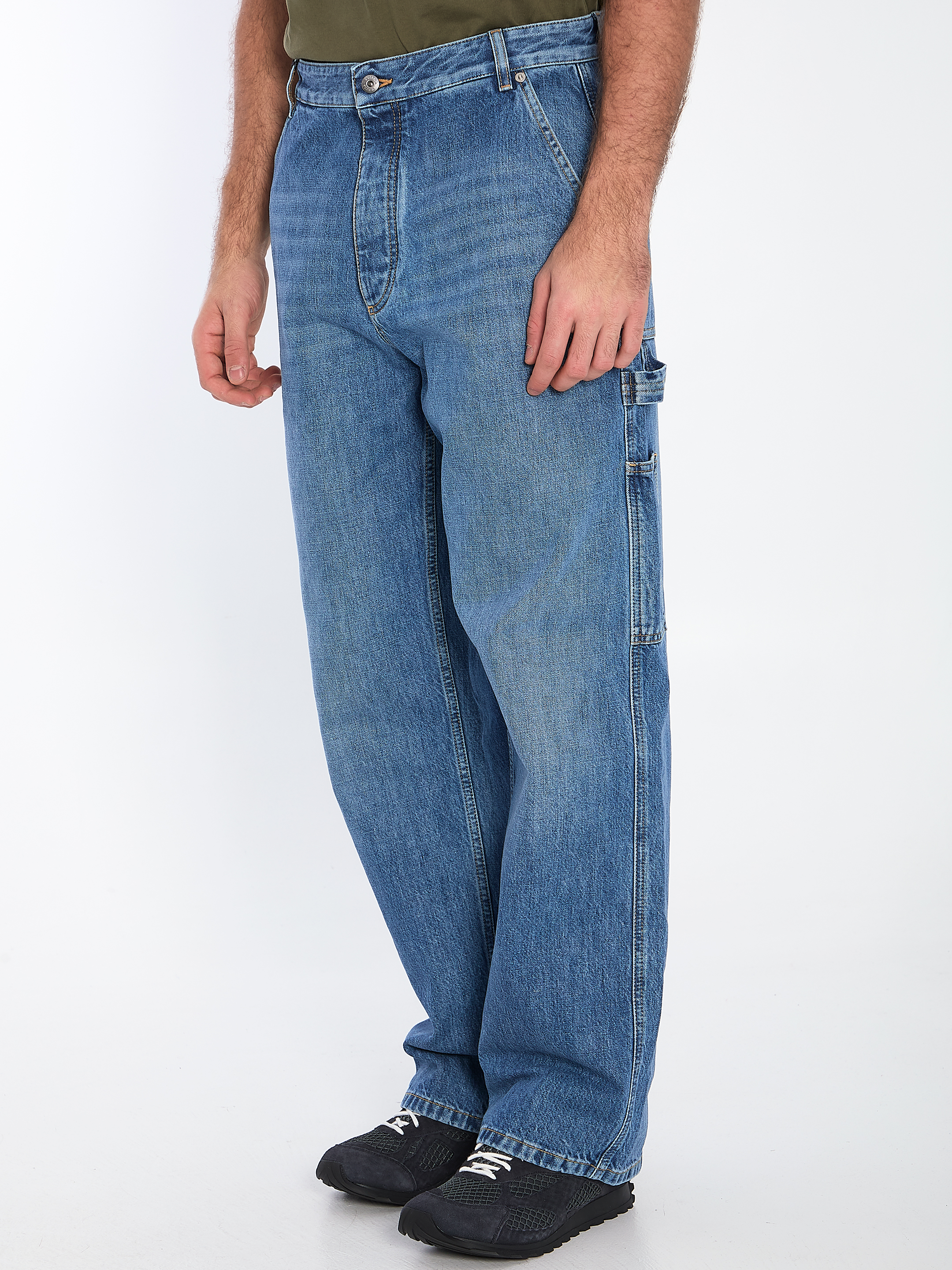 Vintage Indigo cargo jeans