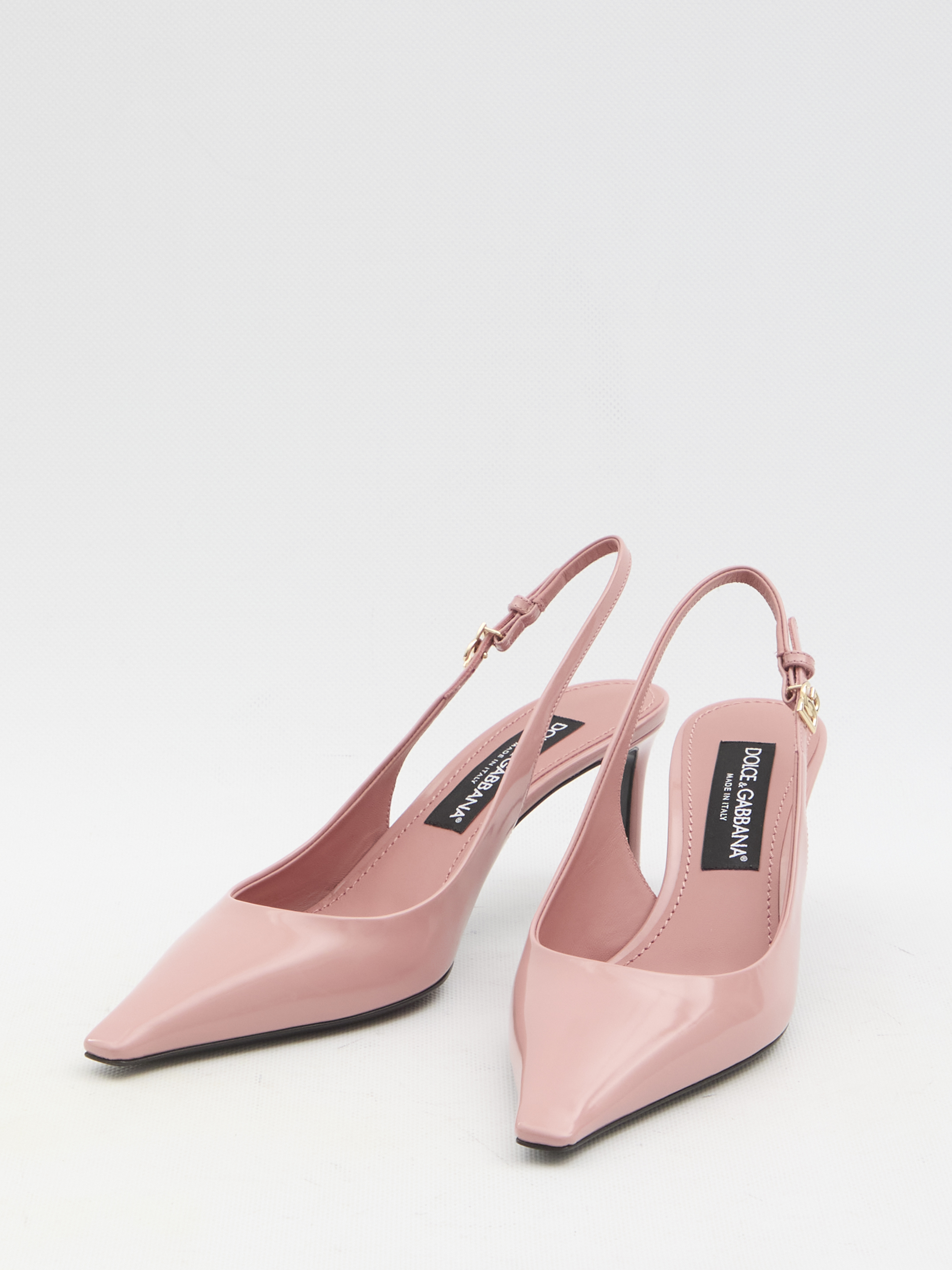 Pointed-toe slingback pumps hover