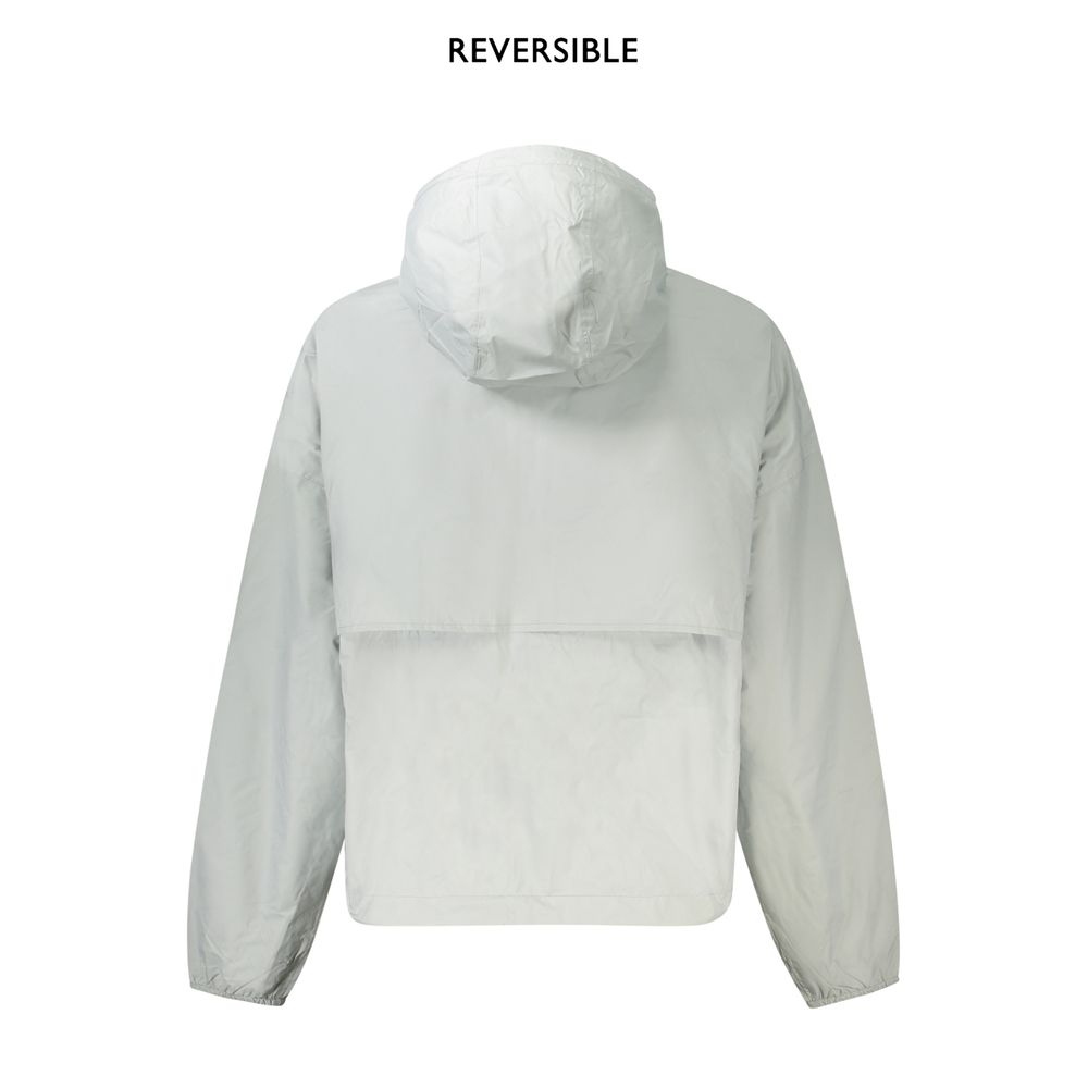 Gray Nylon Jackets & Coat hover