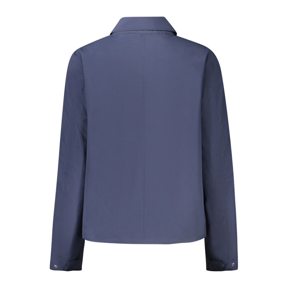Blue Polyester Jackets & Coat hover