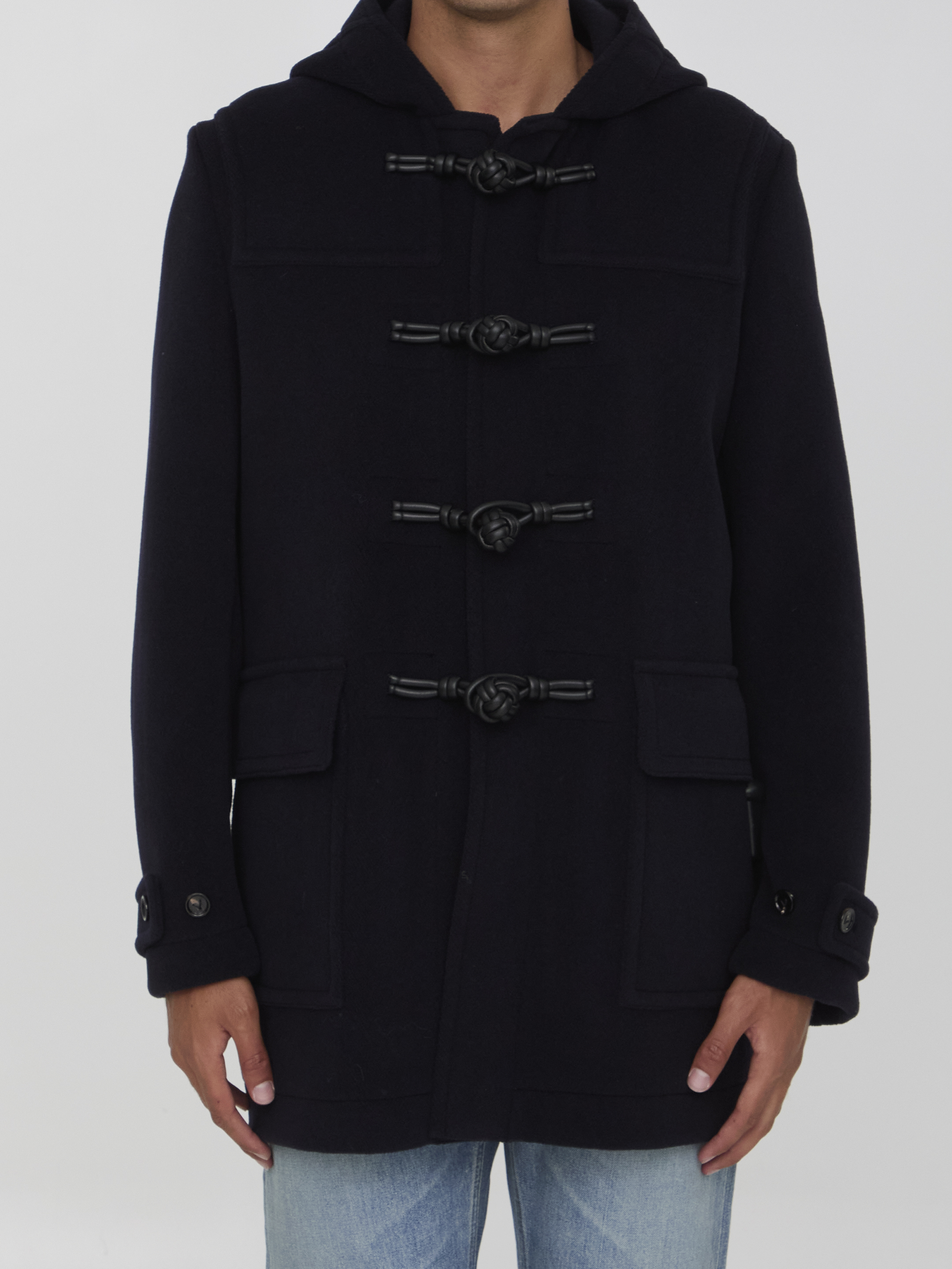 Duffle coat in wool