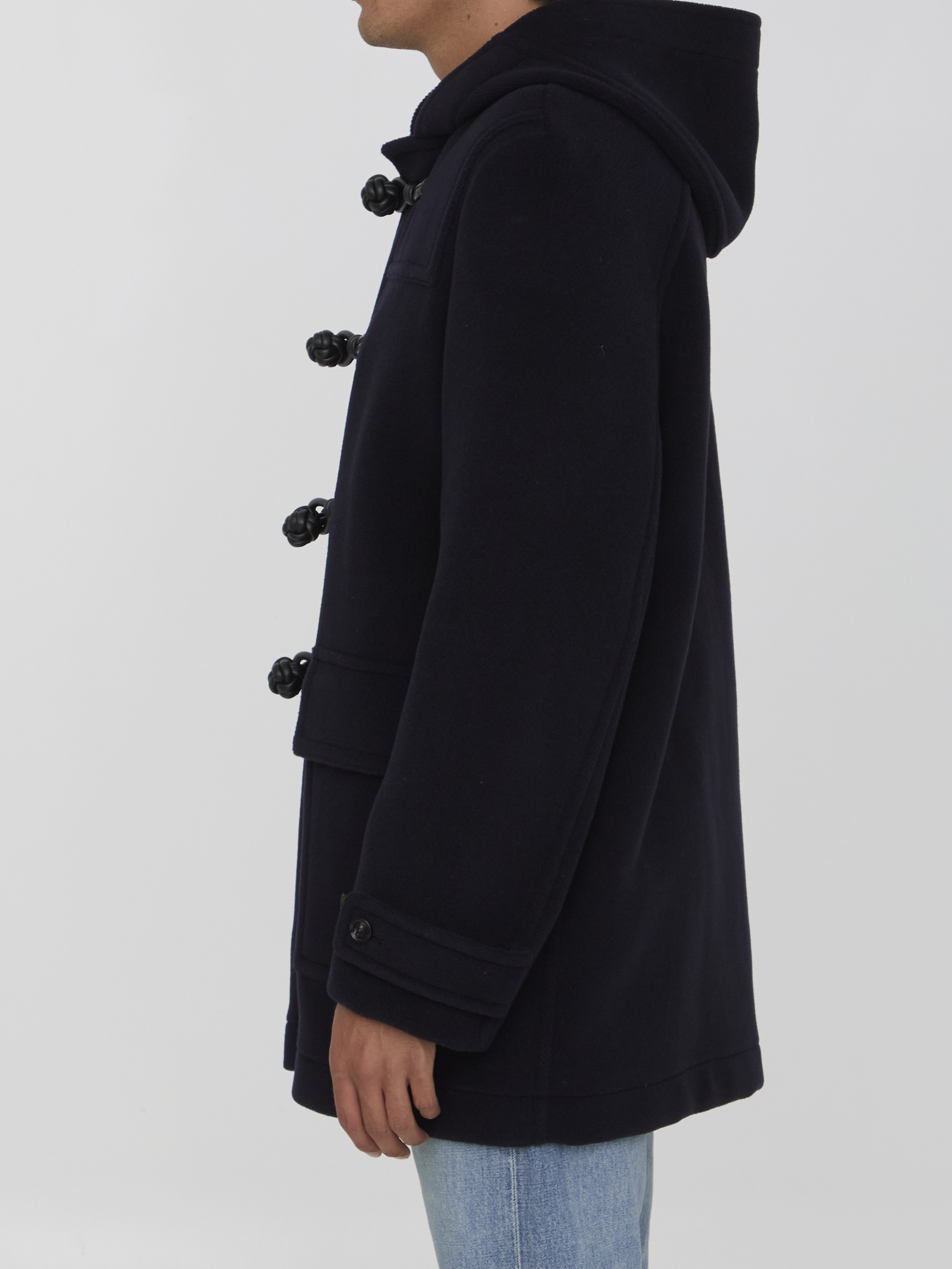 Duffle coat in wool